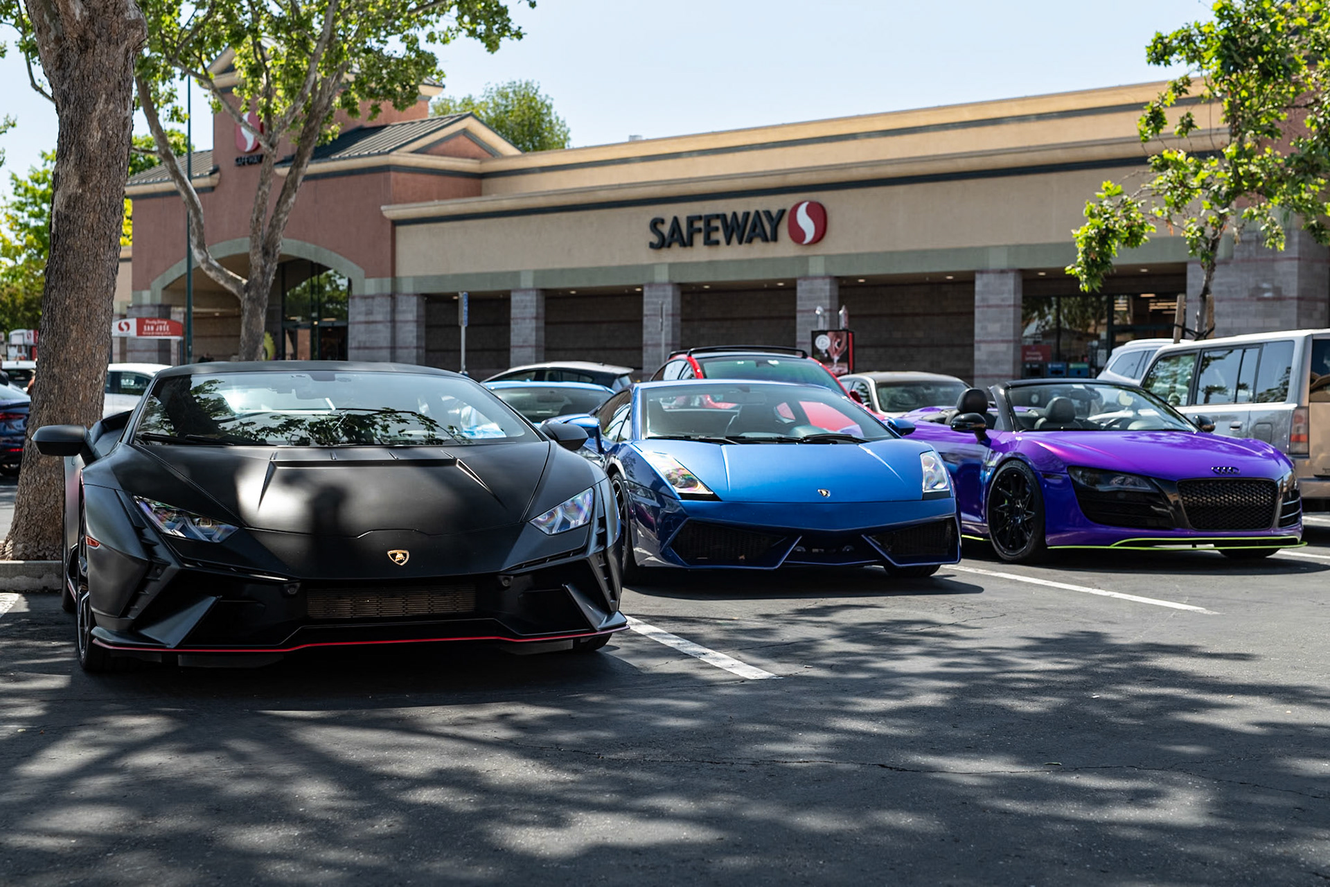 Lamborghini Huracán, Lamborghini Gallardo, Audi R8