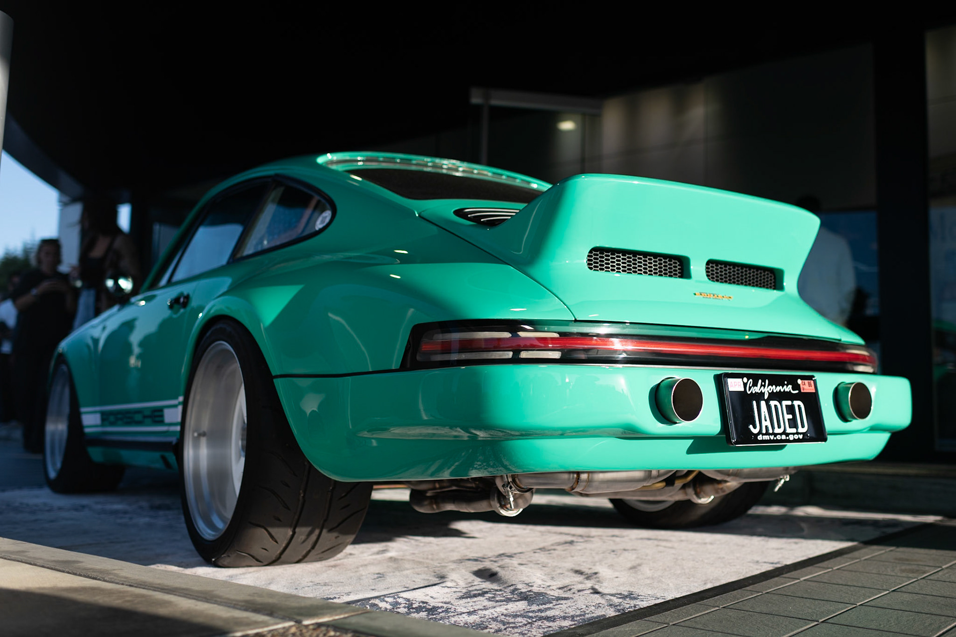 Porsche 911 in Jade Green