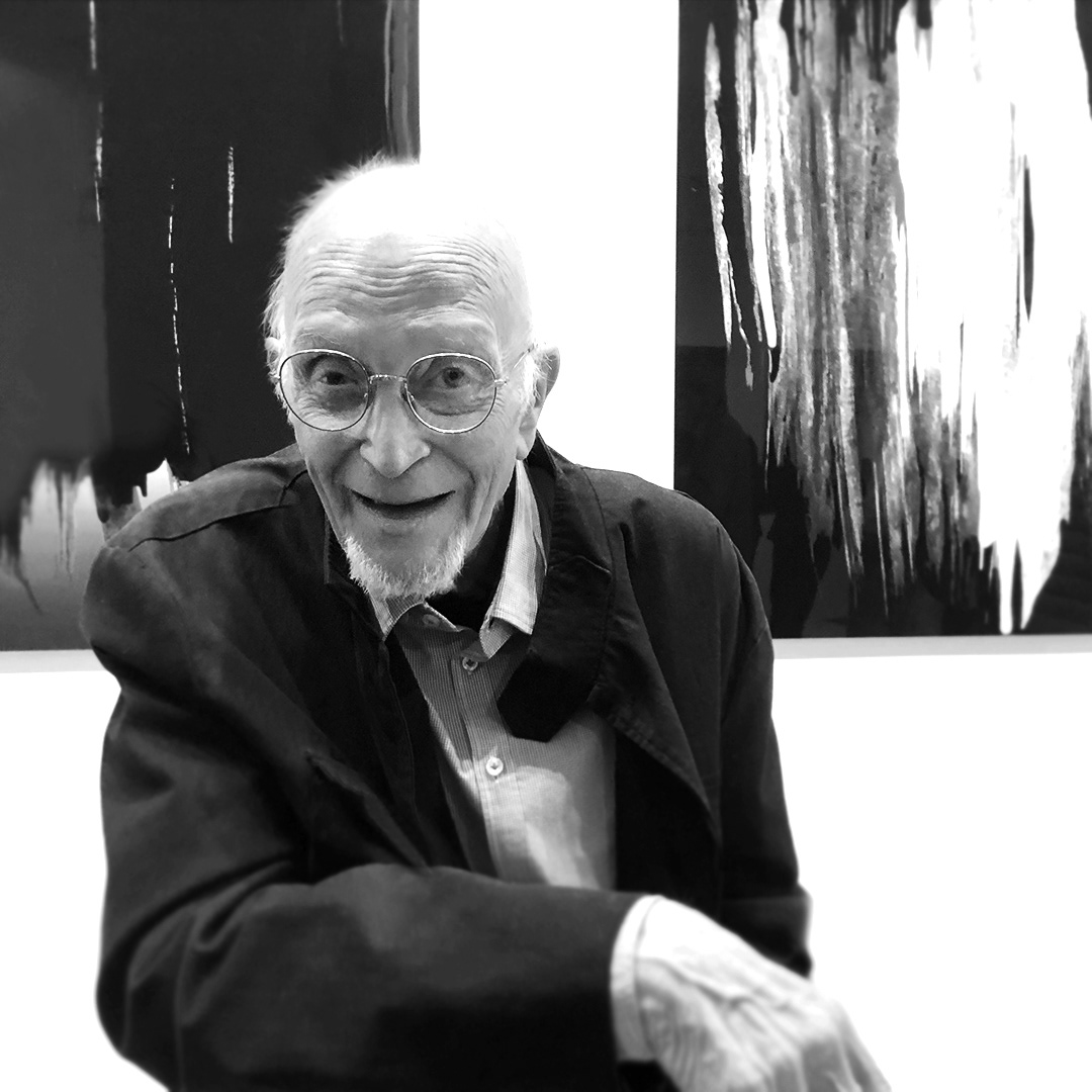 Jean Jeanneret at the opening