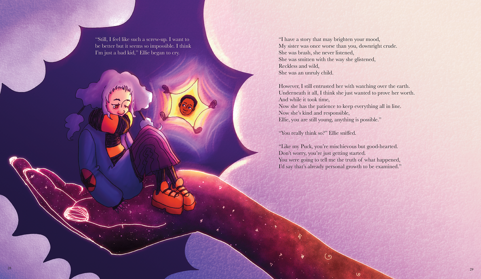 Full Page Spread in Color