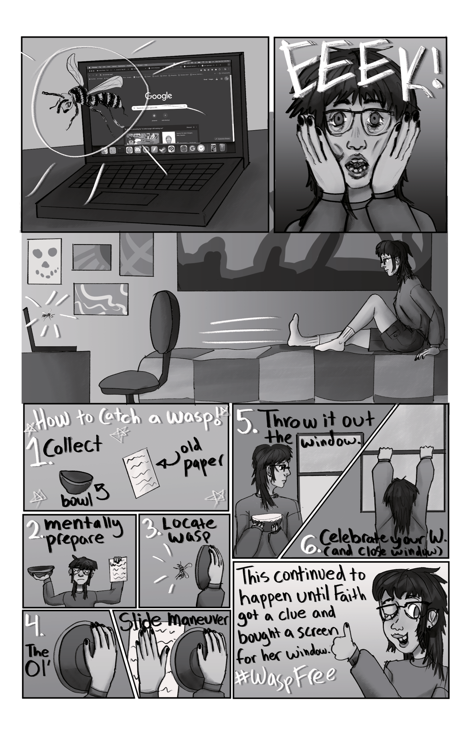 Comic for a zine