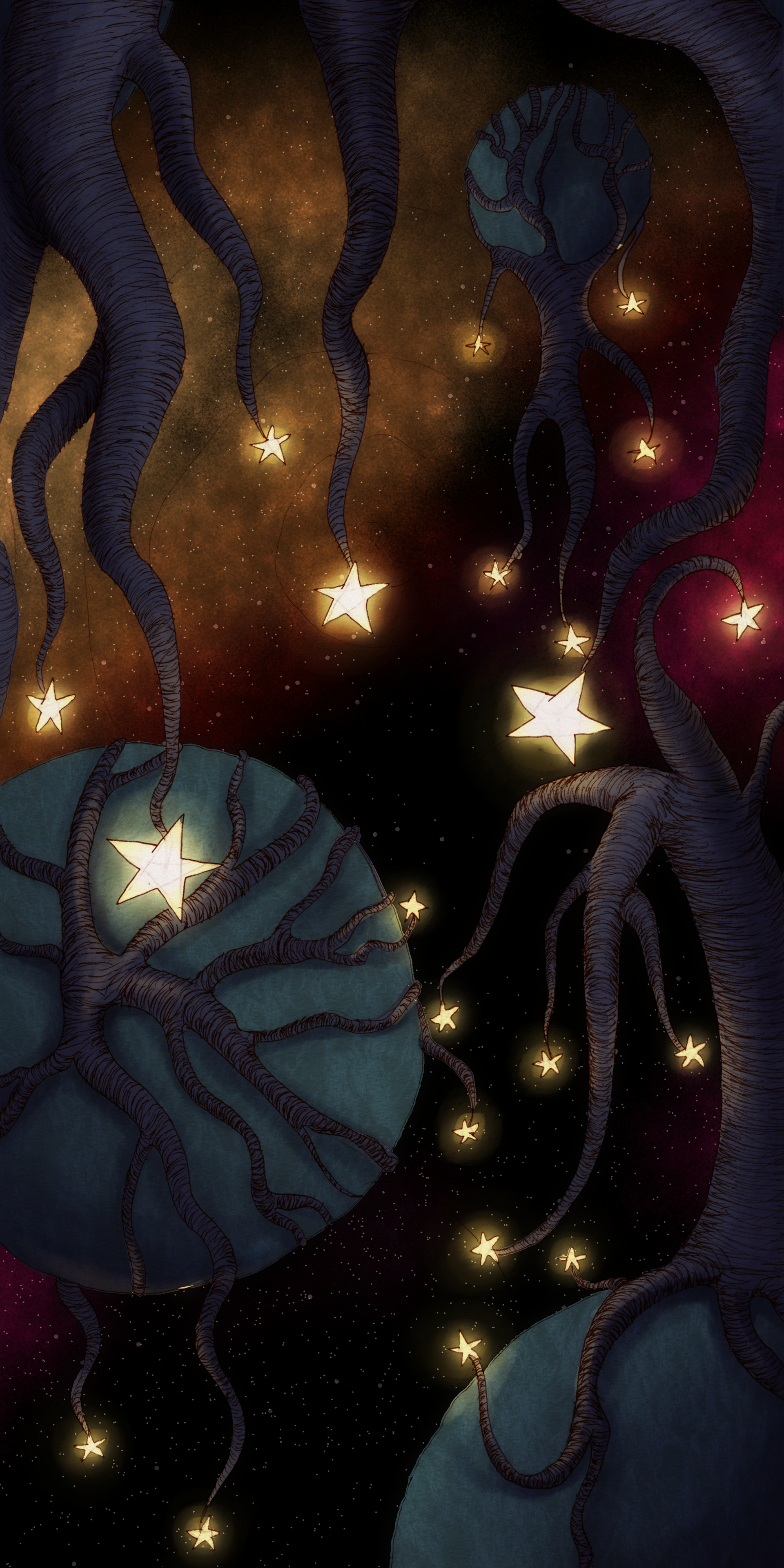 Space scene