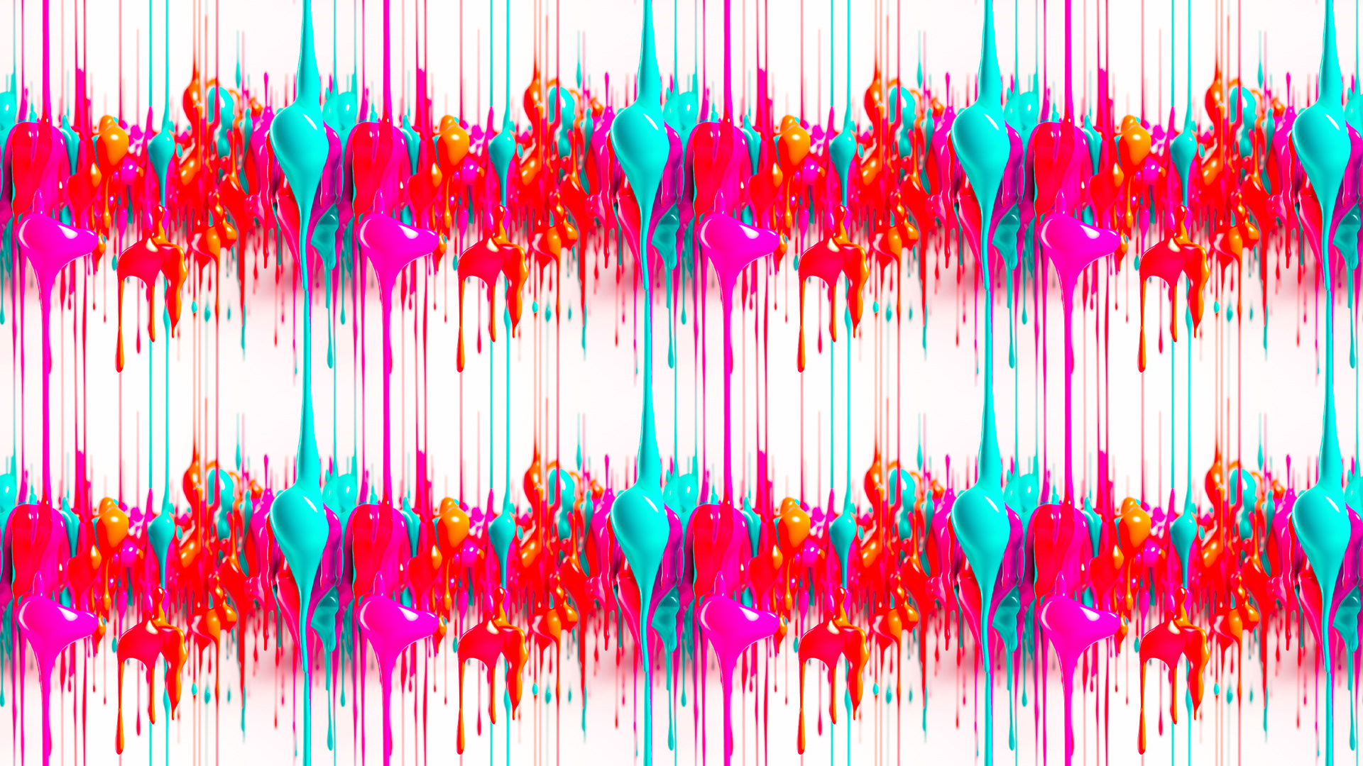 Patterned wallpaper designed in Photoshop.