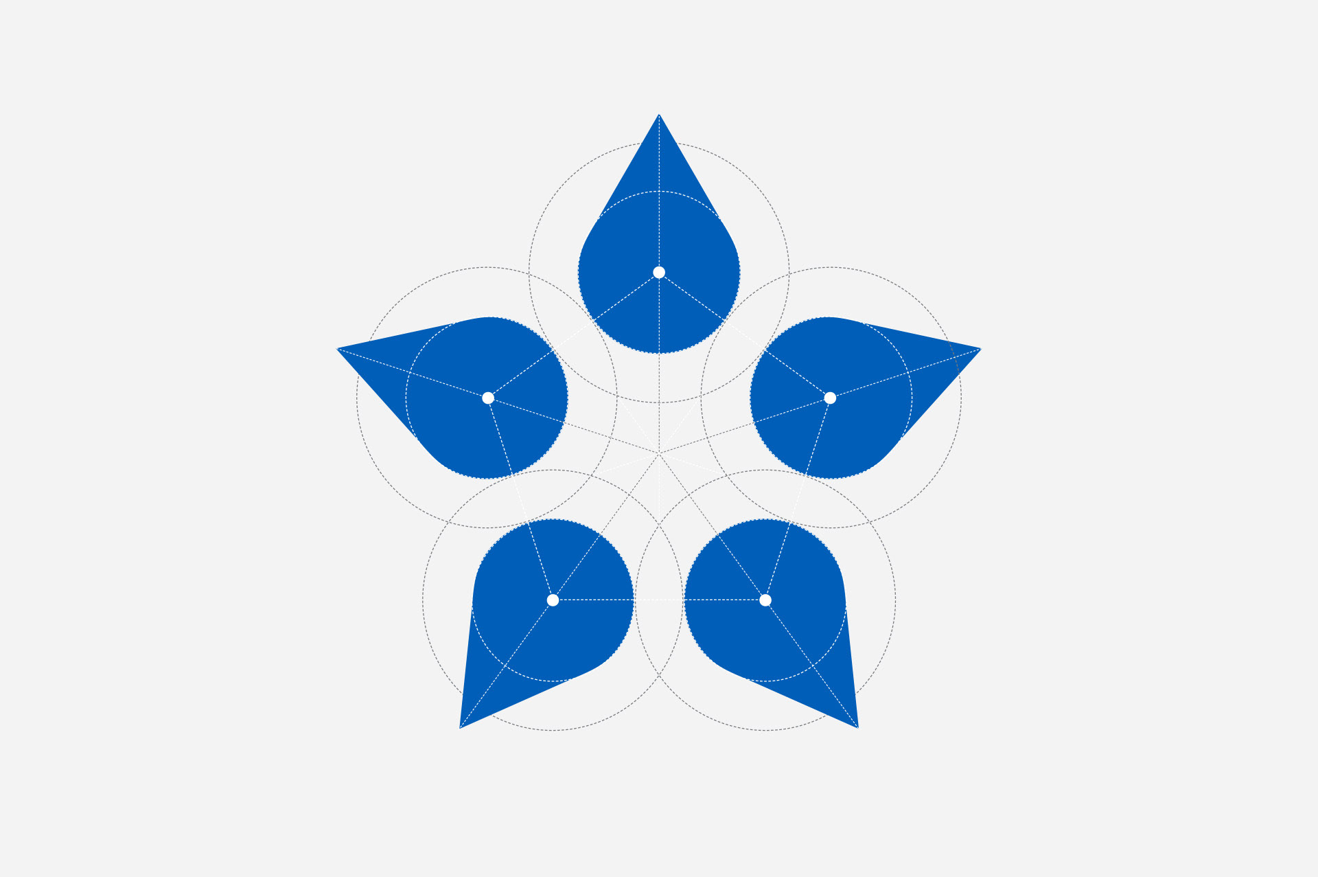 Minimalistisches Logo-Design für das Unternehmen Airspring. Das puristische Bildzeichen und die klare Typografie bilden das Fundament des neuen Corporate Designs.