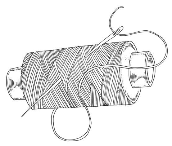 Needle and thread