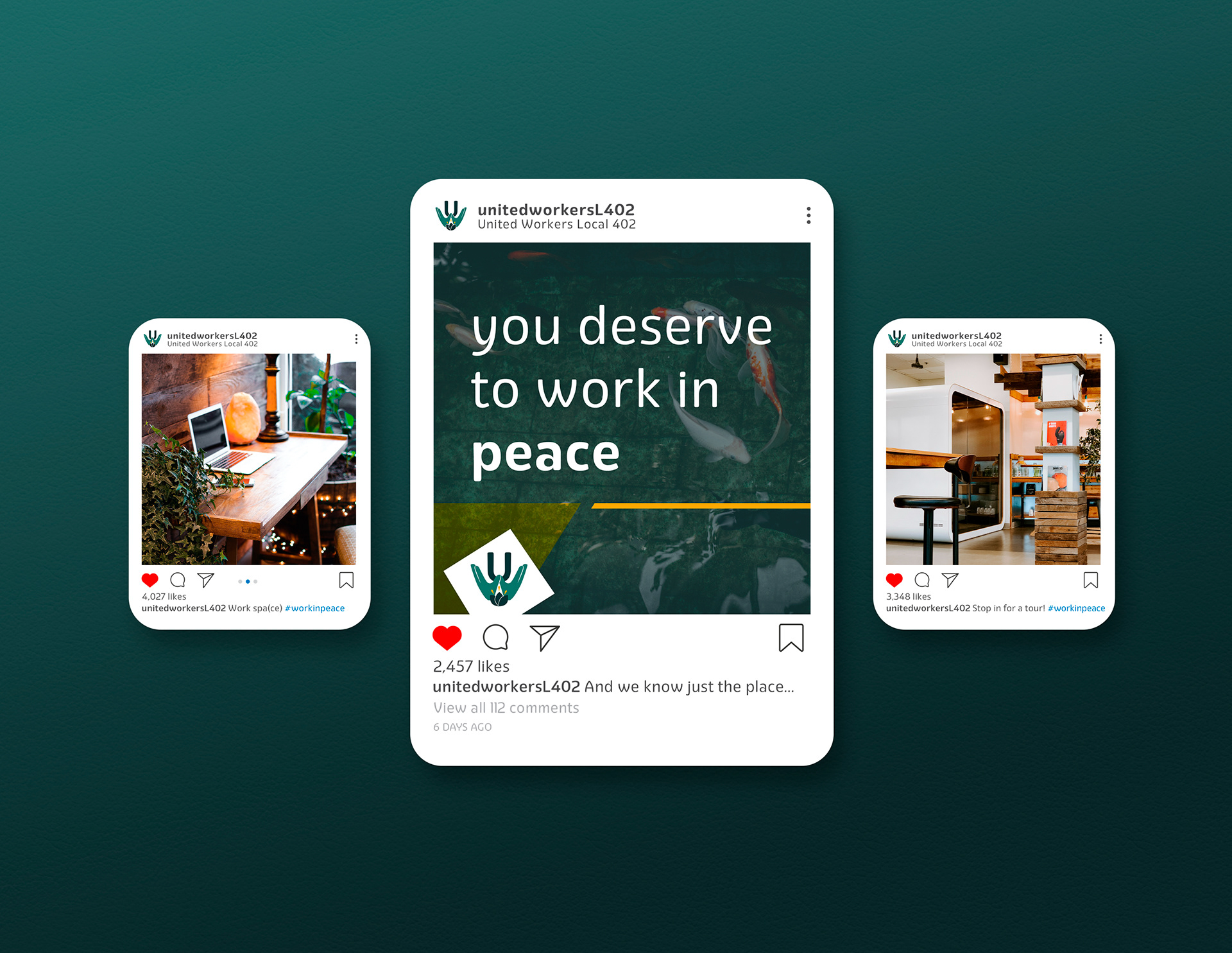 Social media posts (Instagram)