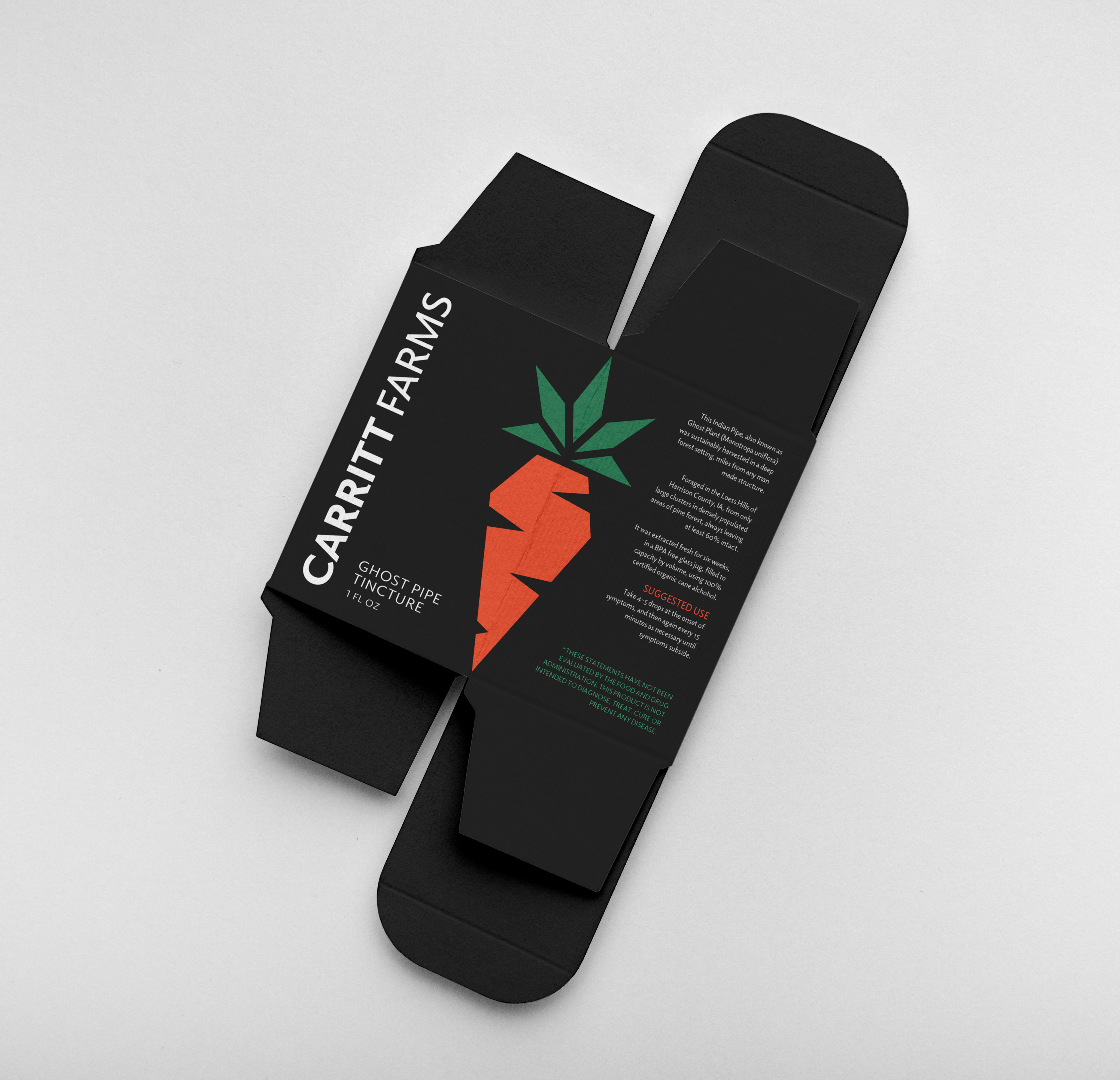 Product packaging featuring alternate logo version