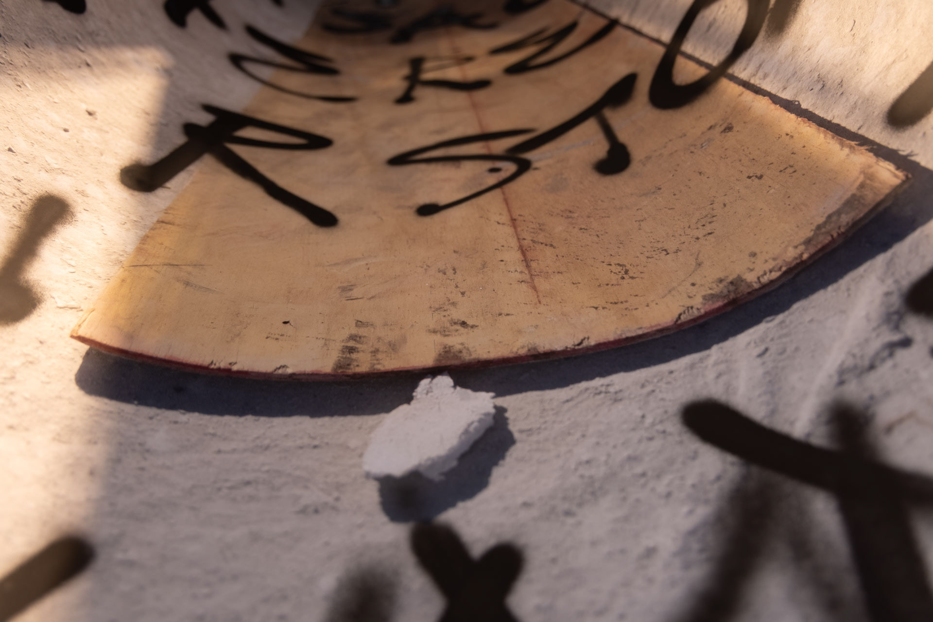 You feel misaligned; therefore your are stood on a slant, detail, 2025
