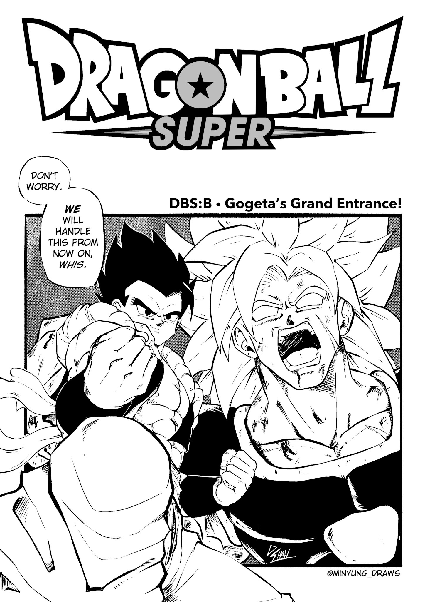 Gogeta's Grand Entrance!