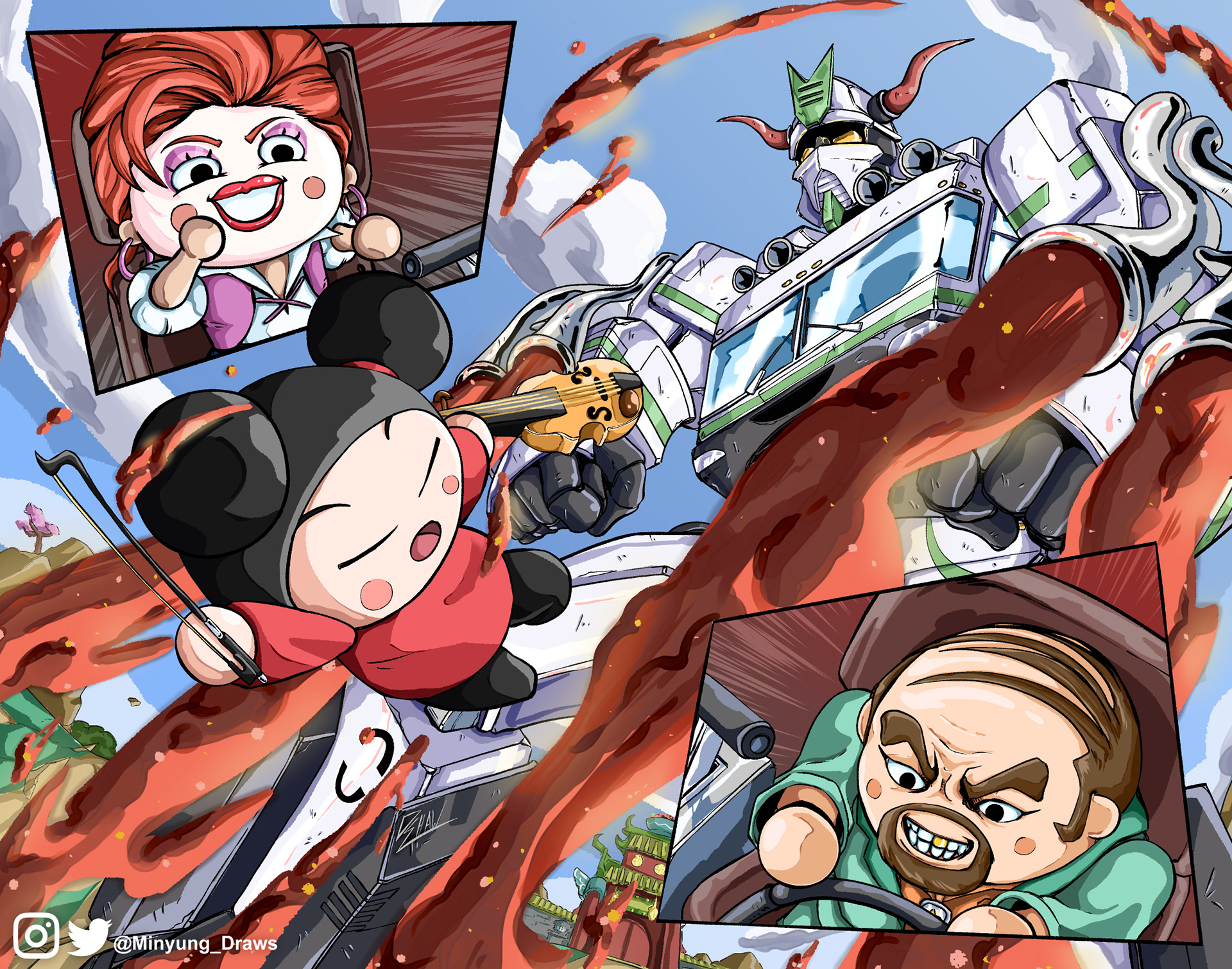 Pucca vs Double-Wide