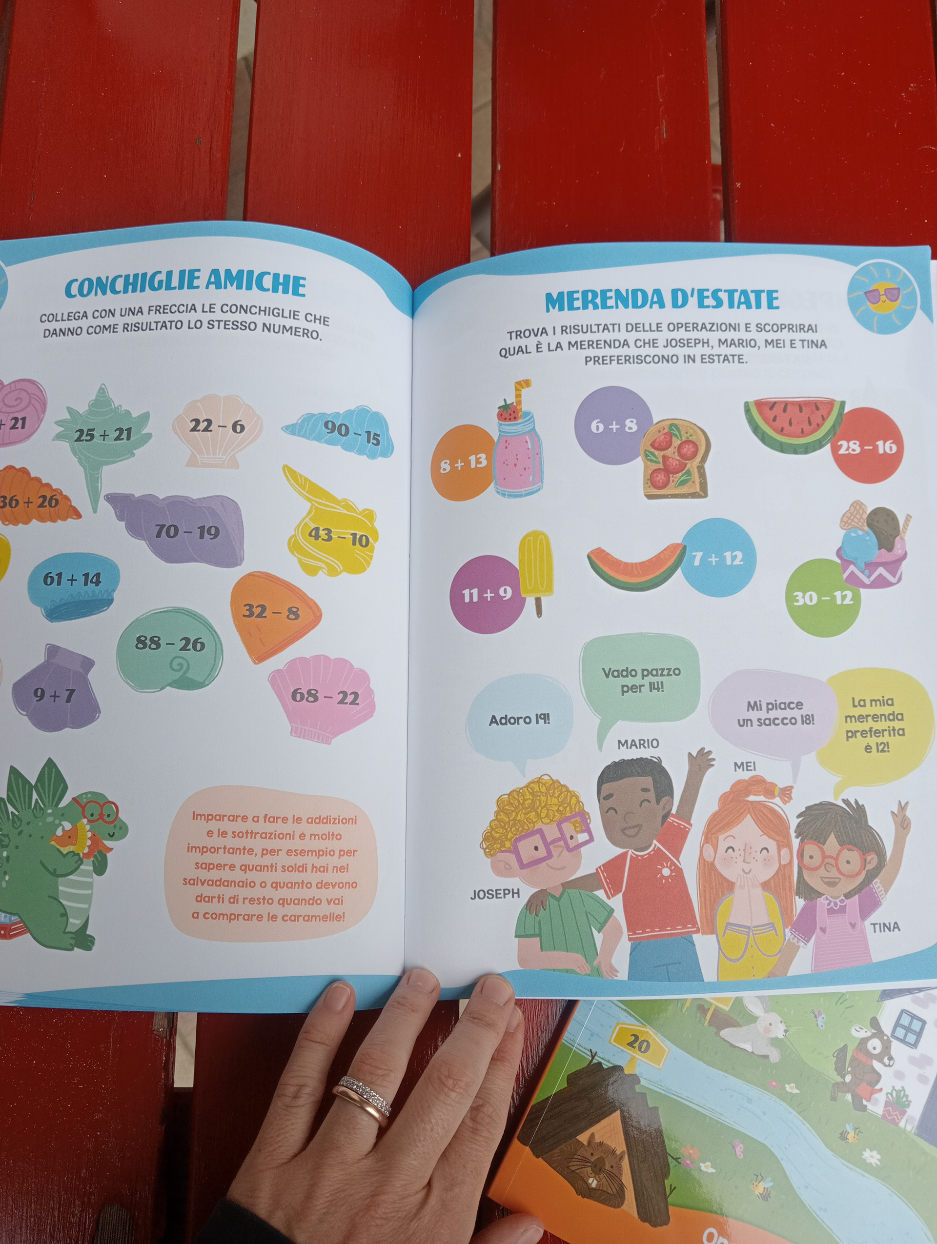 "A scuola con Stego-Addizioni e Sottrazioni", Editoriale Scienza -Illustrations by Jessica Martinello.