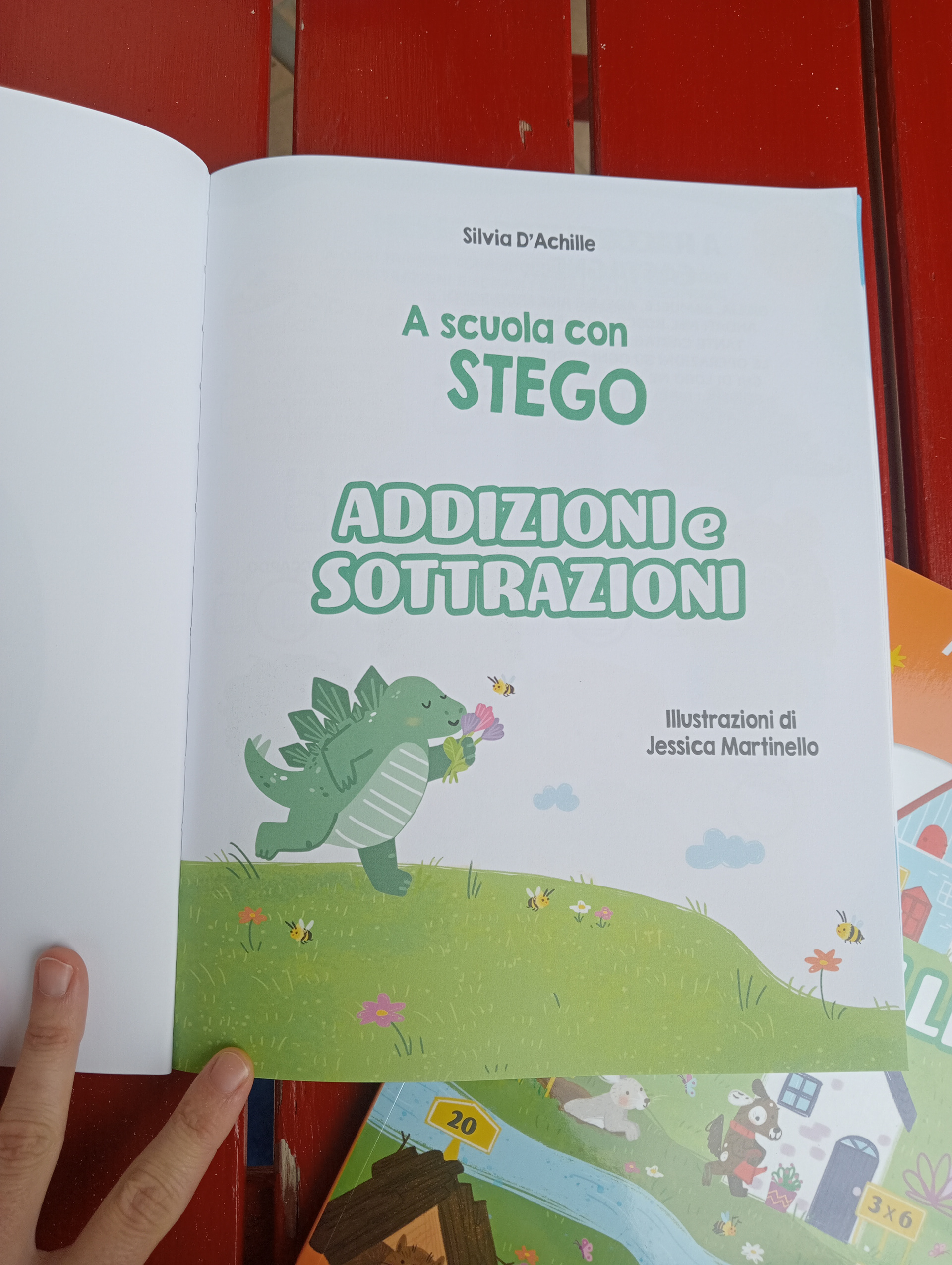 "A scuola con Stego-Addizioni e Sottrazioni", Editoriale Scienza -Illustrations by Jessica Martinello.