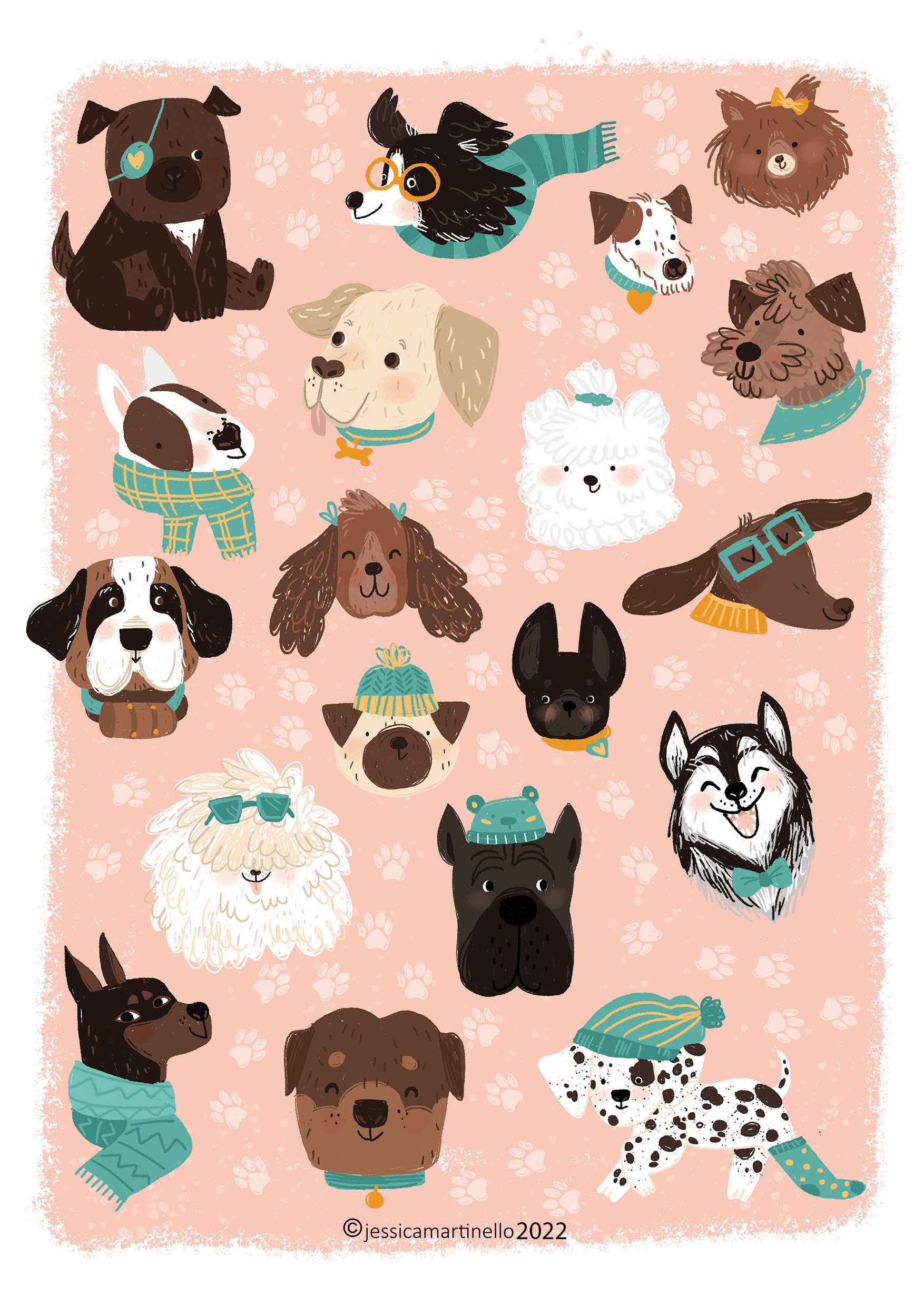 Doggies - Personal Project by Jessica Martinello.