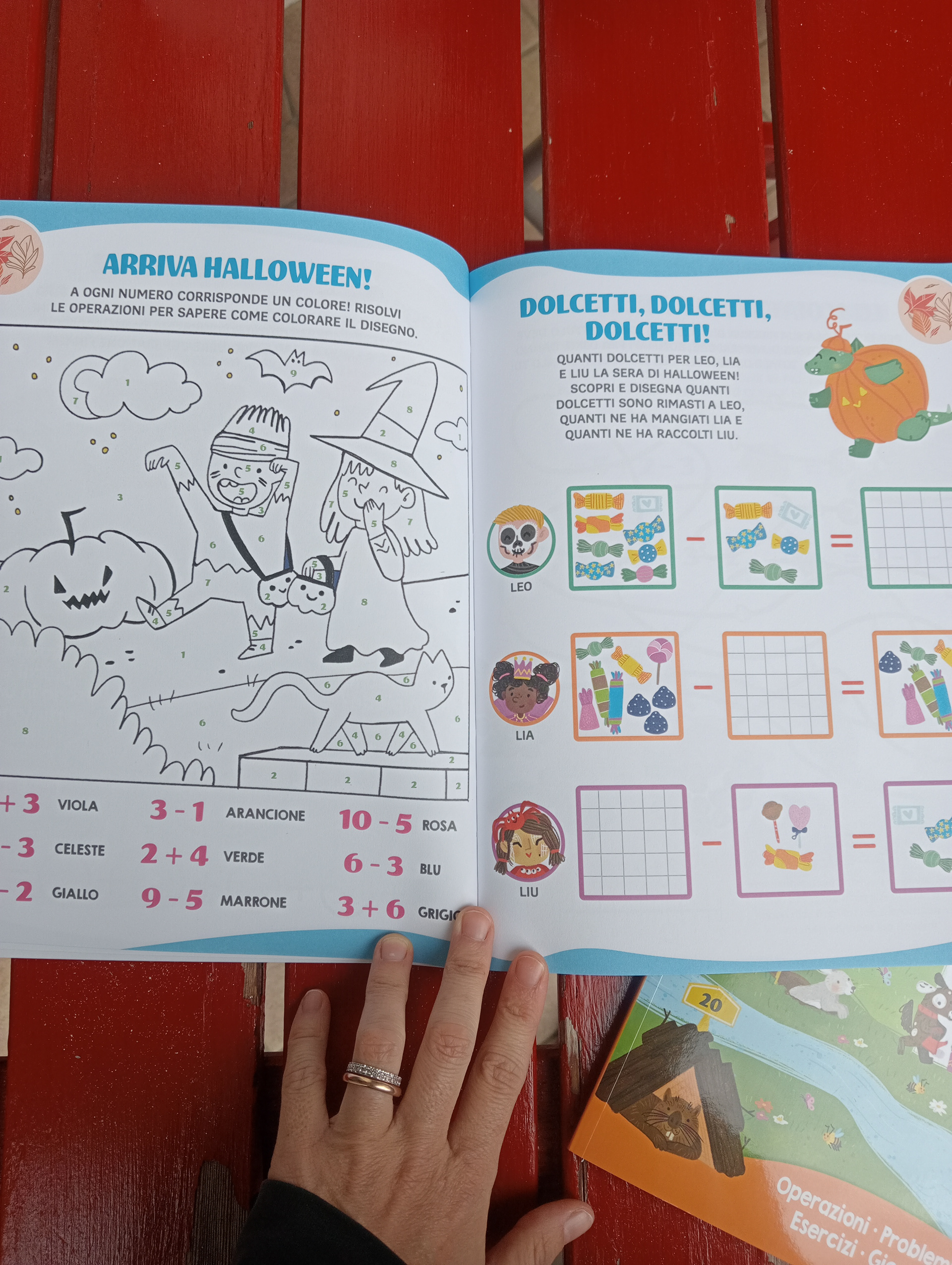 "A scuola con Stego-Addizioni e Sottrazioni", Editoriale Scienza -Illustrations by Jessica Martinello.