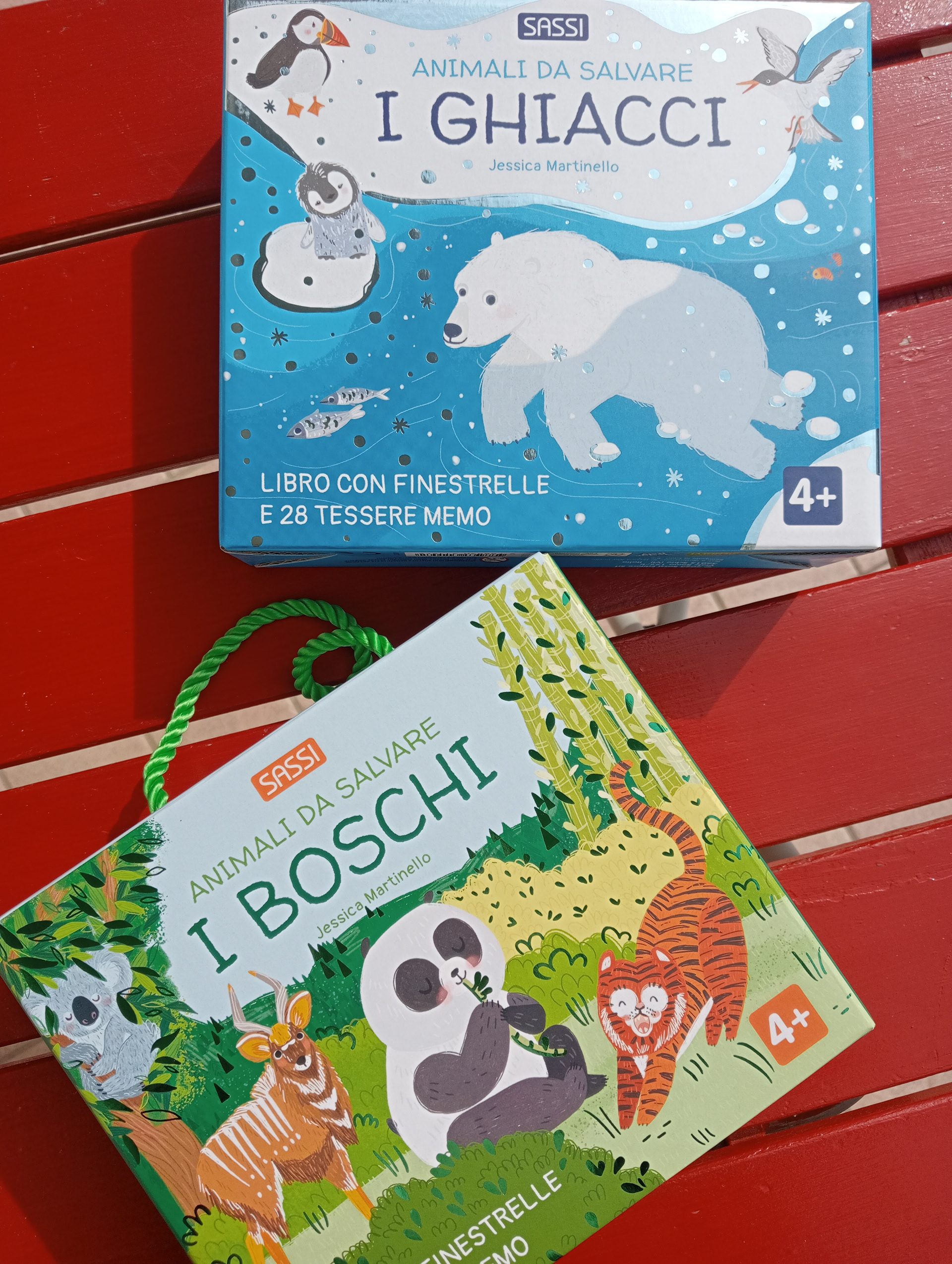 Animali da salvare-Ghiacci e Boschi . By Jessica Martinello - Sassi editore