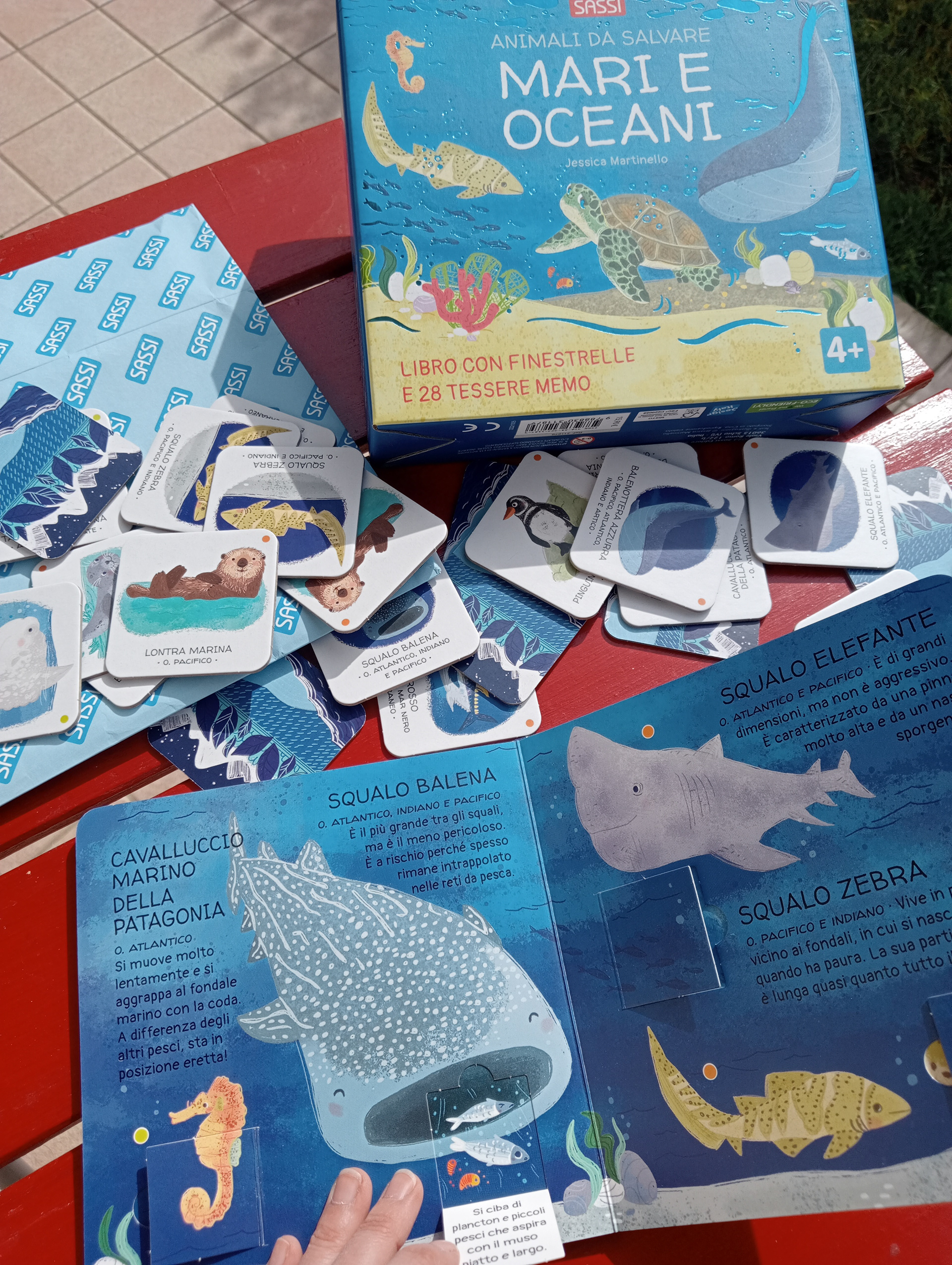 Animali da salvare-Mari e oceani . By Jessica Martinello - Sassi editore