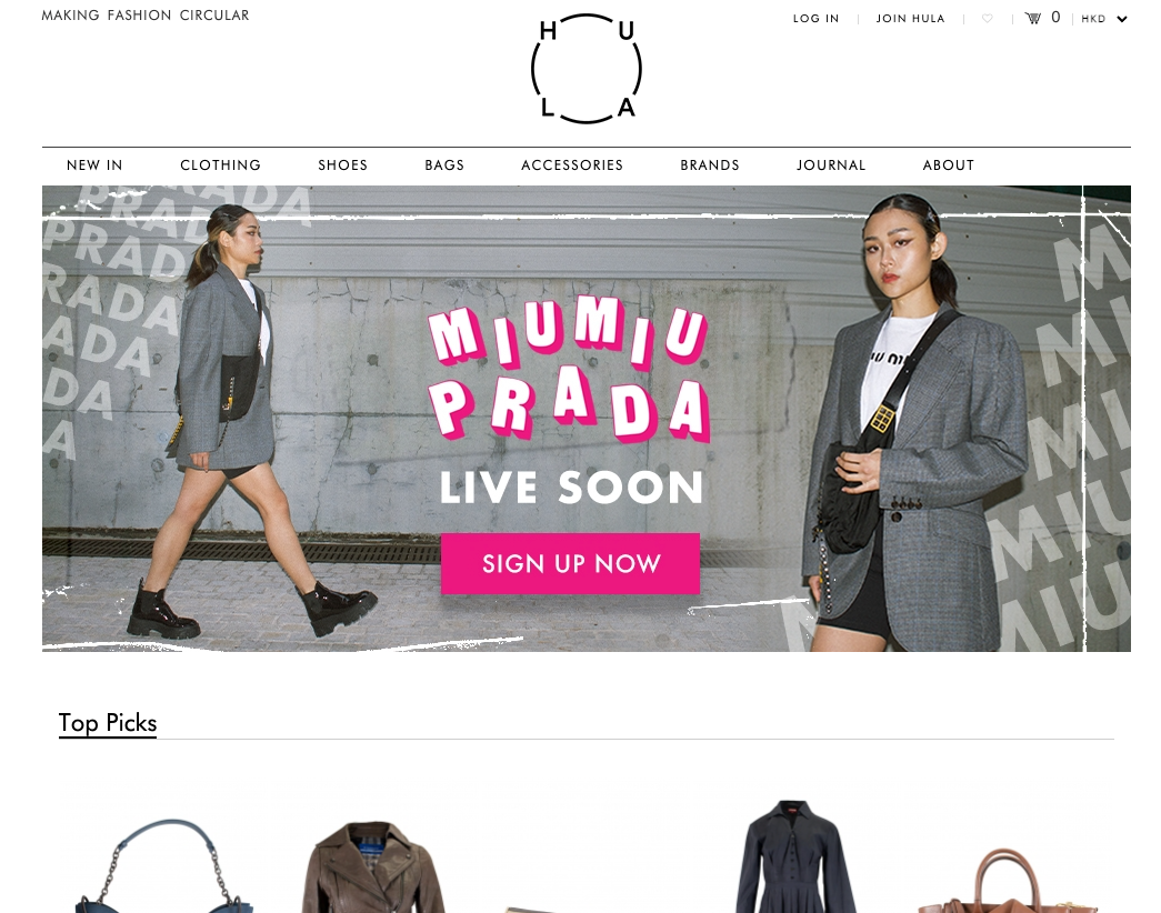 Website banner before pre-launch day