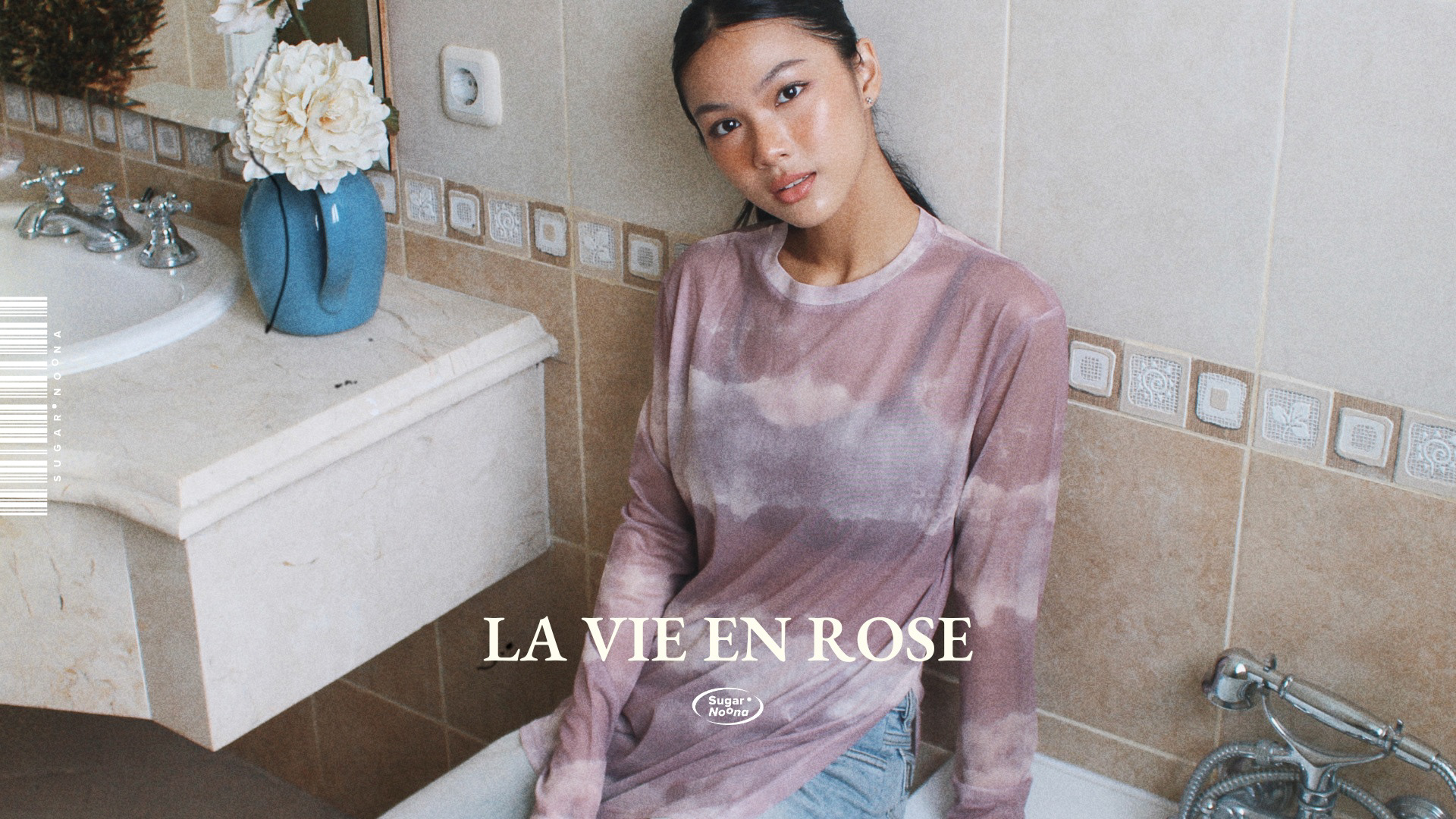 "La Vie En Rose" Drop Banner for Web (Photographer & Graphic Designer: Maevie)