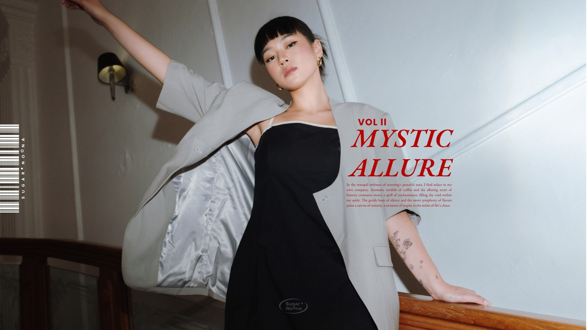 "Mystic Allure" Drop Banner for Web (Photographer: Jojo, Graphic Designer: Maevie)