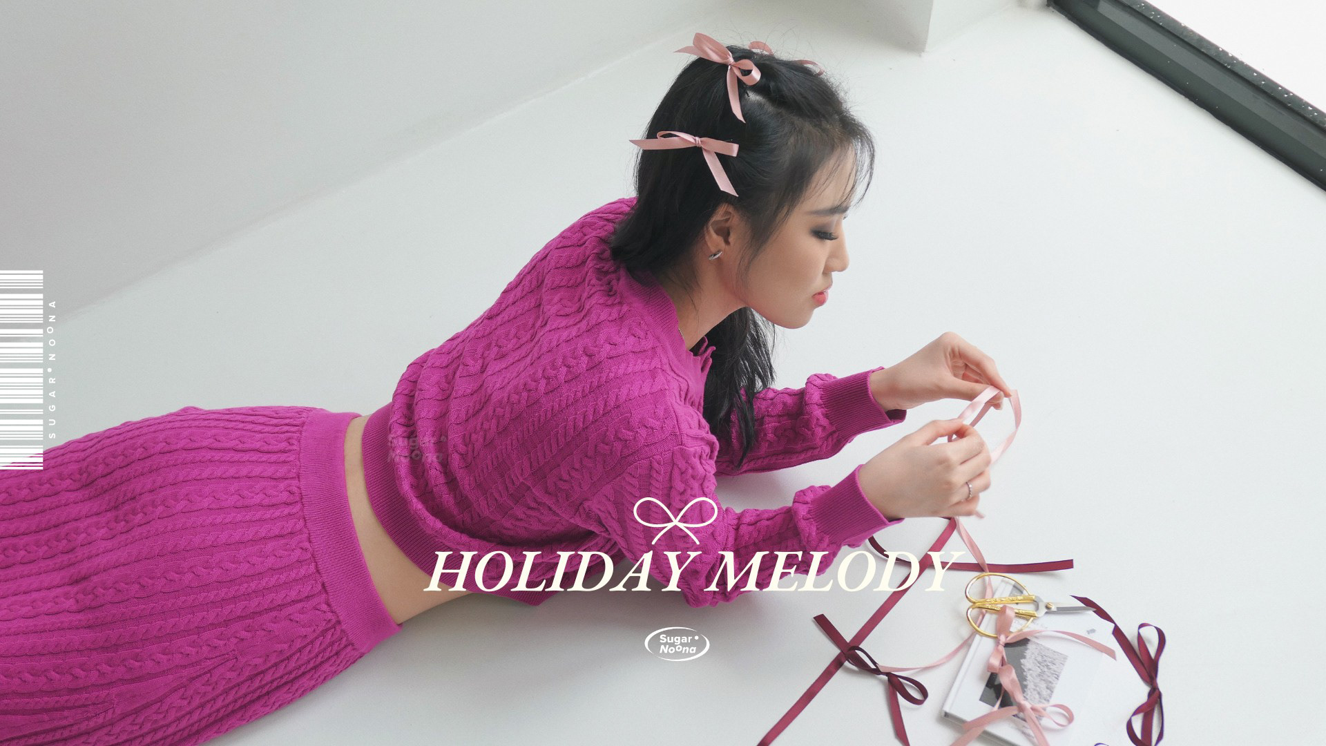 "Holiday Melody" Drop Banner for Web (Photographer & Graphic Designer: Maevie)