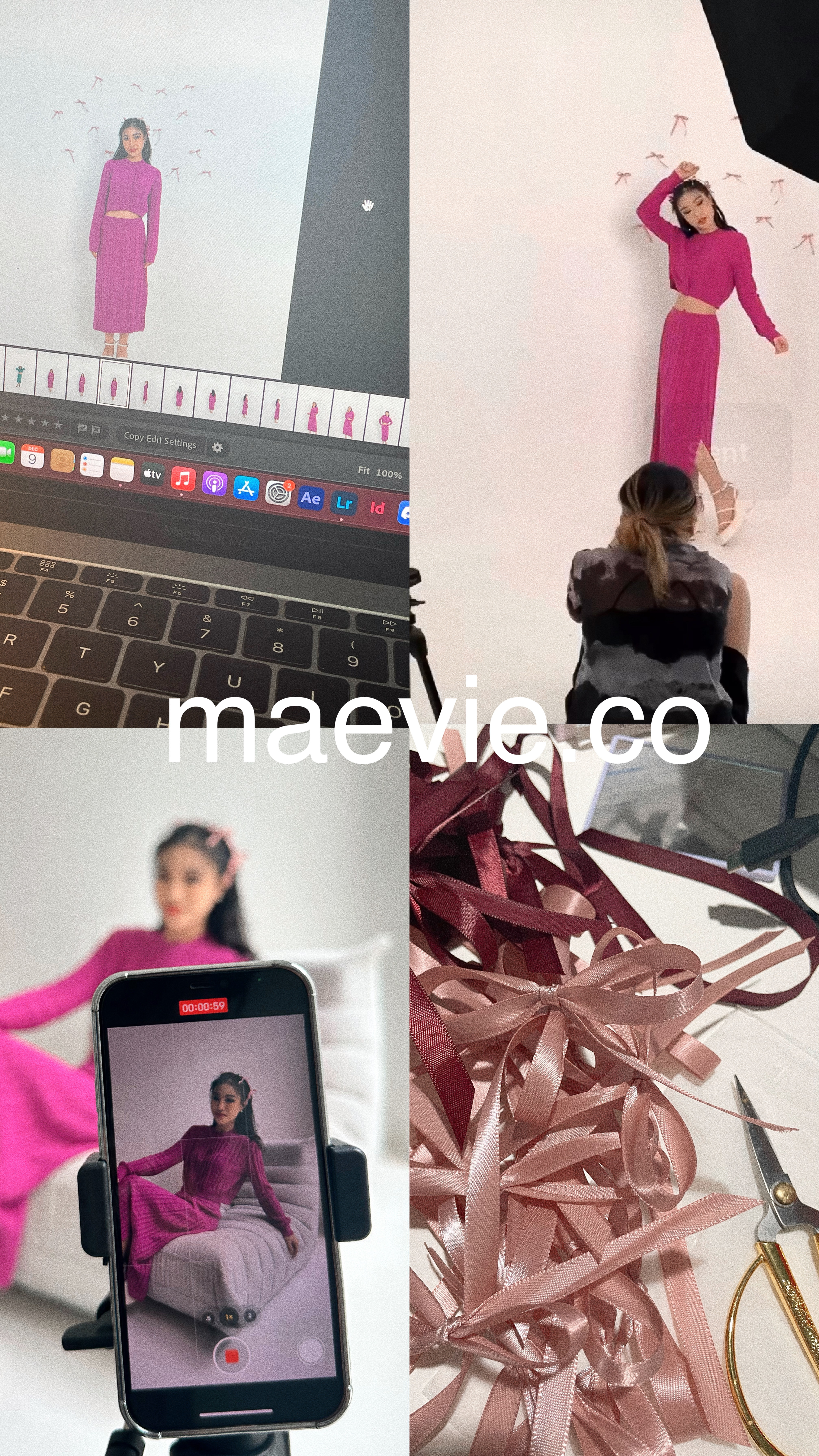 Holiday Melody; Photoshoot BTS