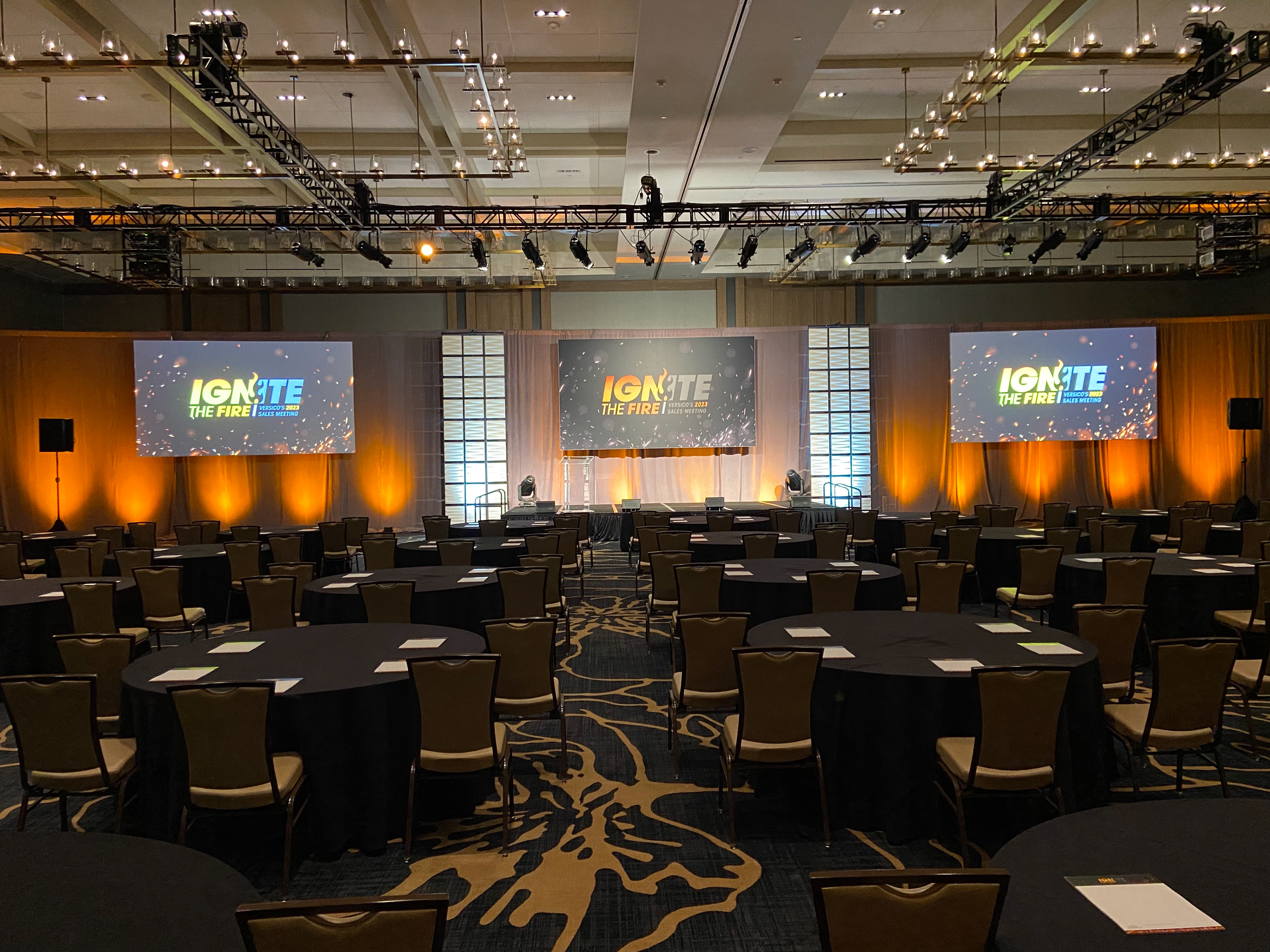 Room Flip for Versico Meeting