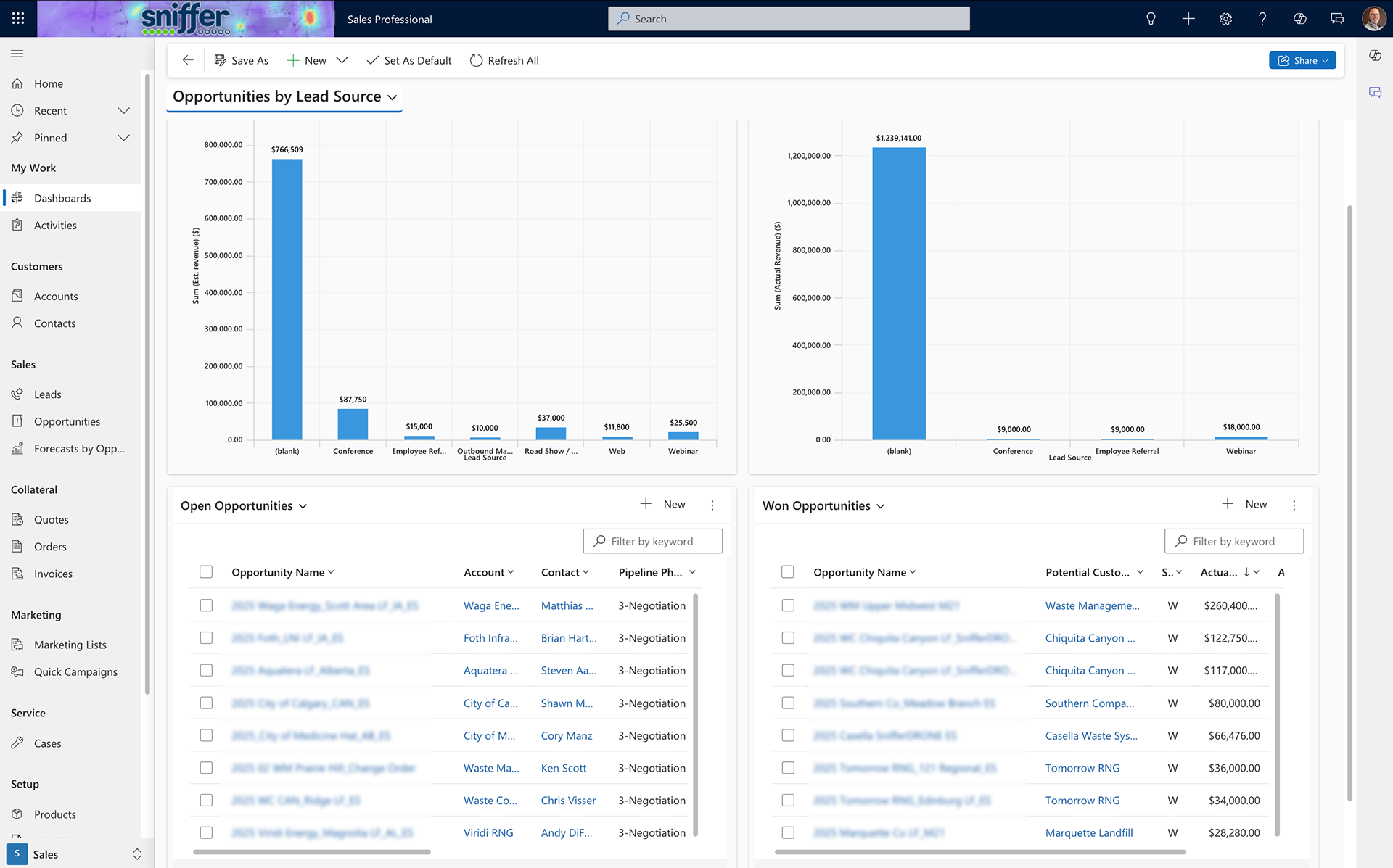 CRM Lead Source Tracking