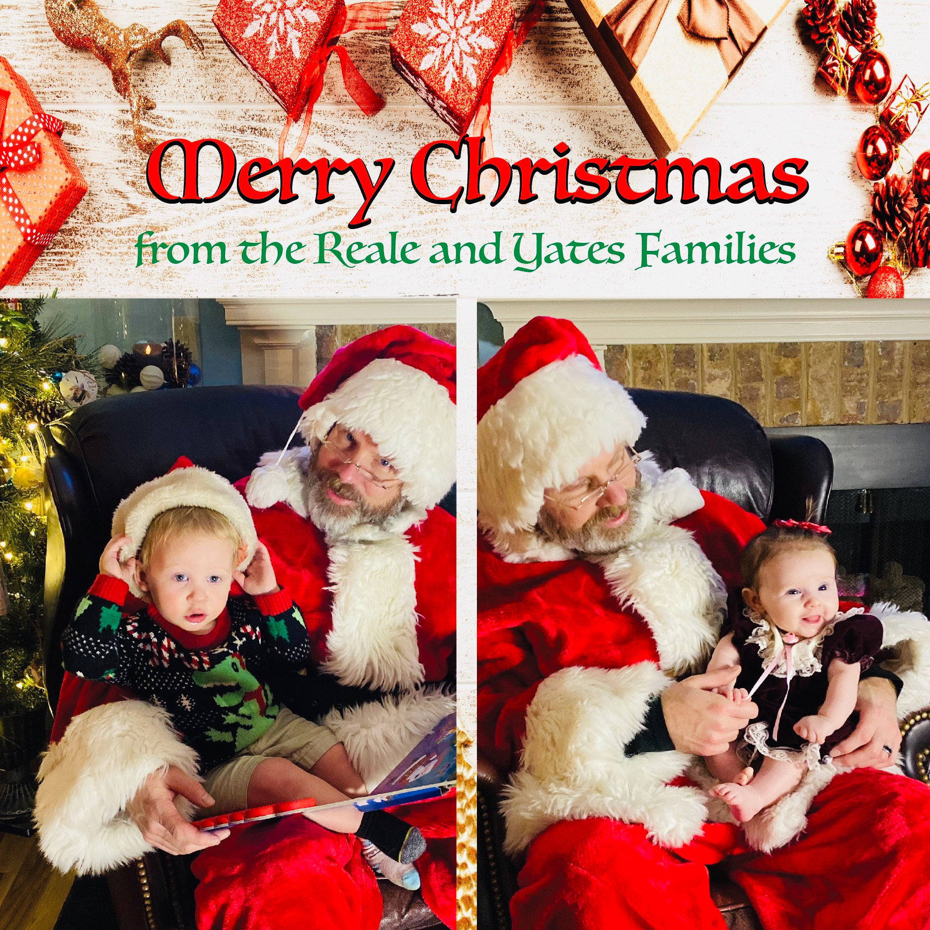 Someone had to play Santa during COVID