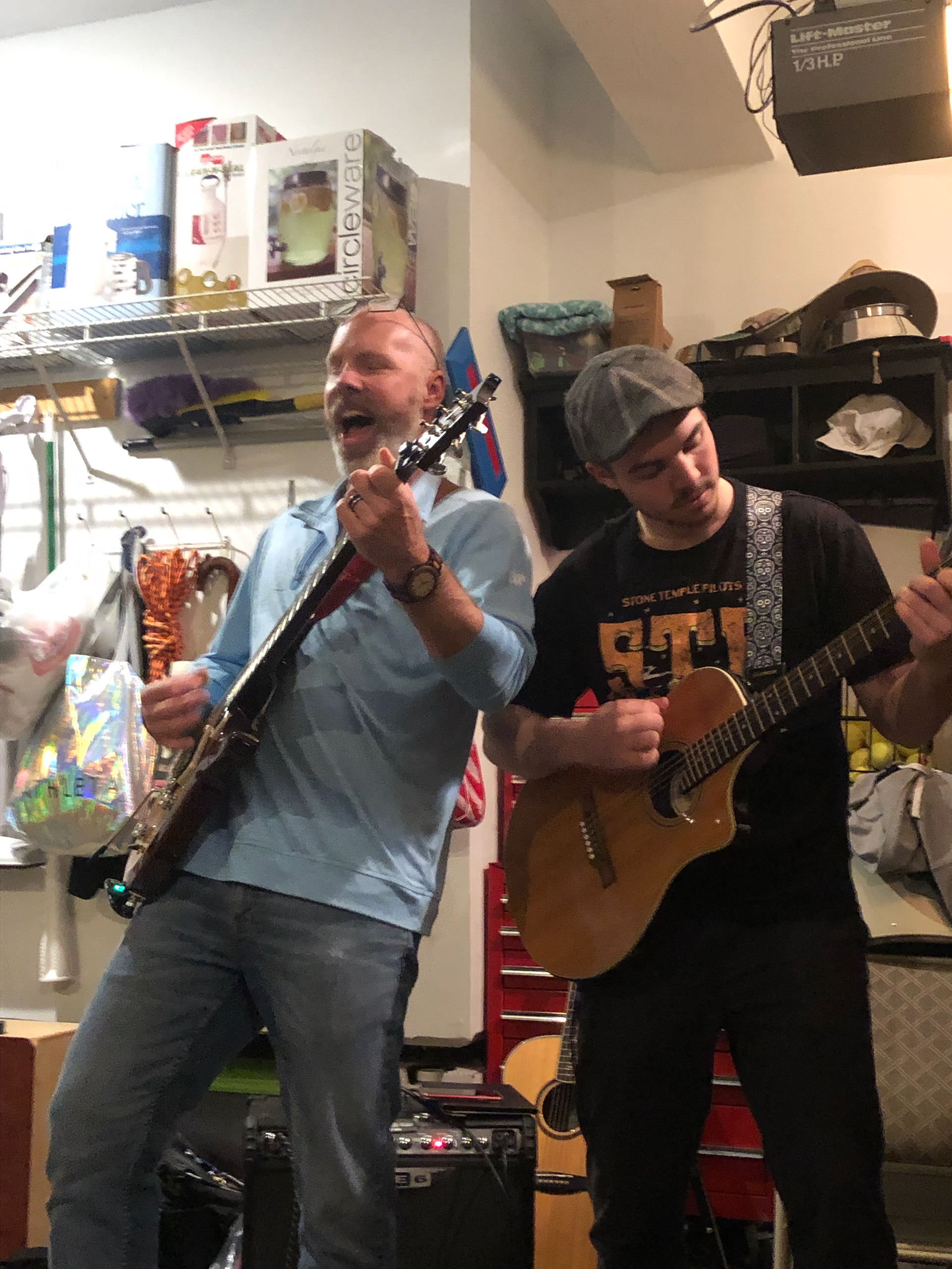 My older jam buddy (son)