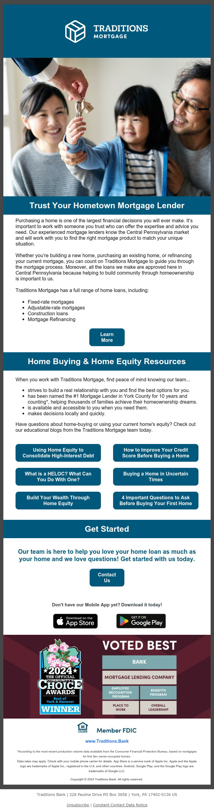 Day 120 & 330 - Mortgage Offer