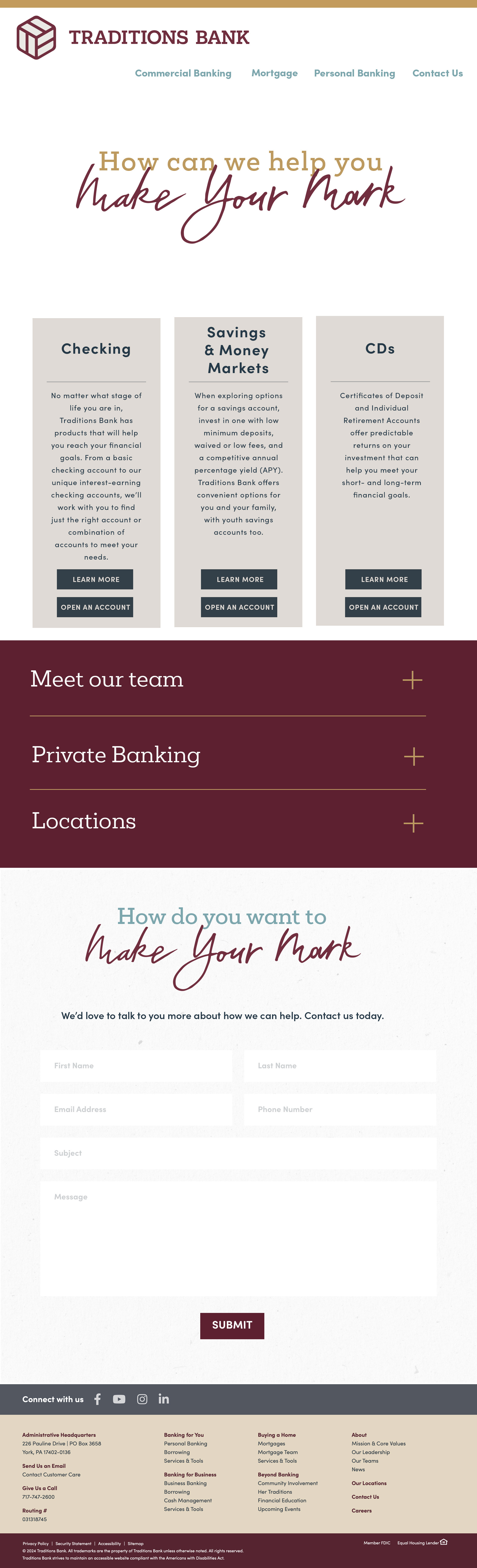 Commercial Banking