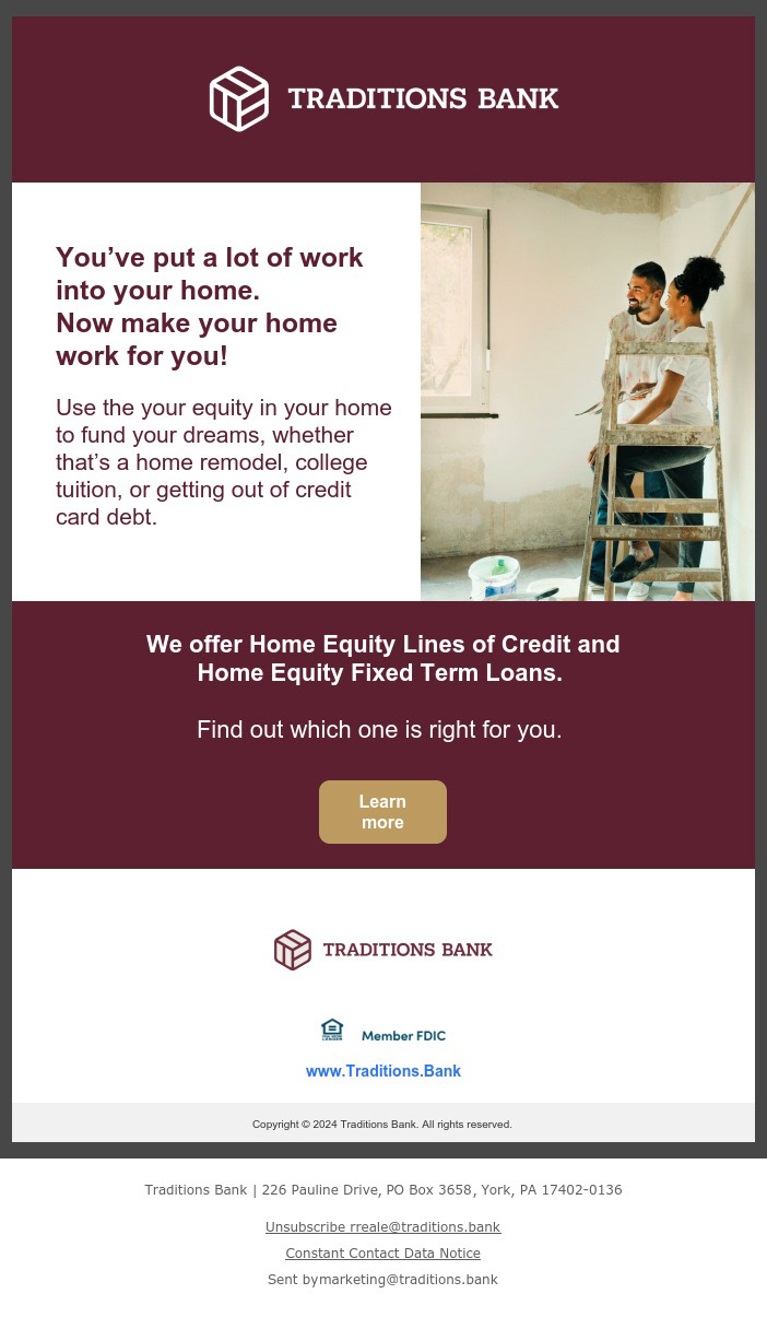 Day 240 - Consumer Loan Offer