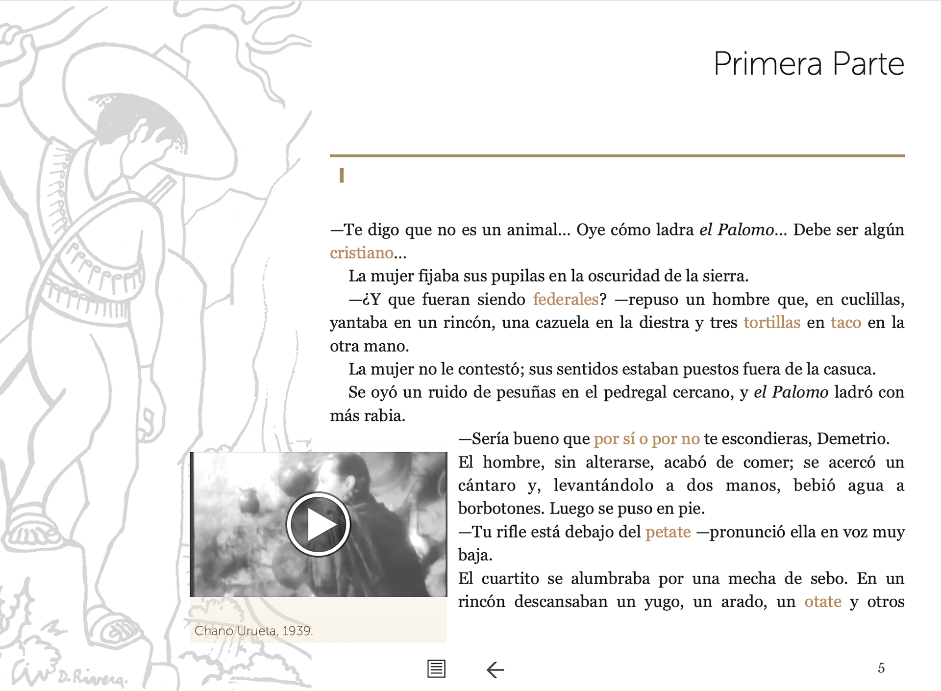 Los de abajo, edición digital, Chanti Editores 2012.