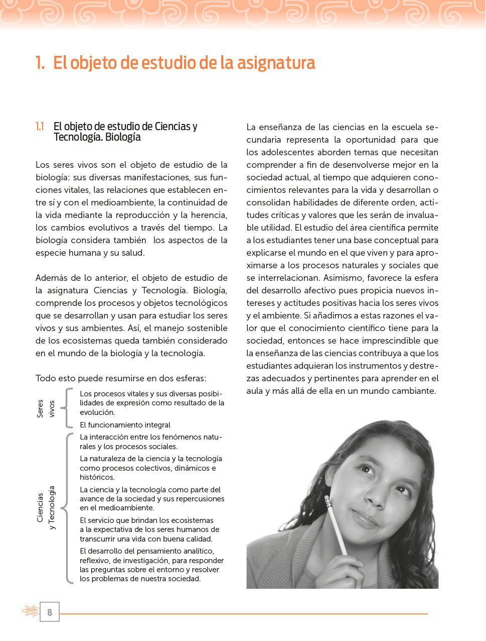 Biología, Libro del maestro, 1er. grado, SEP 2018
