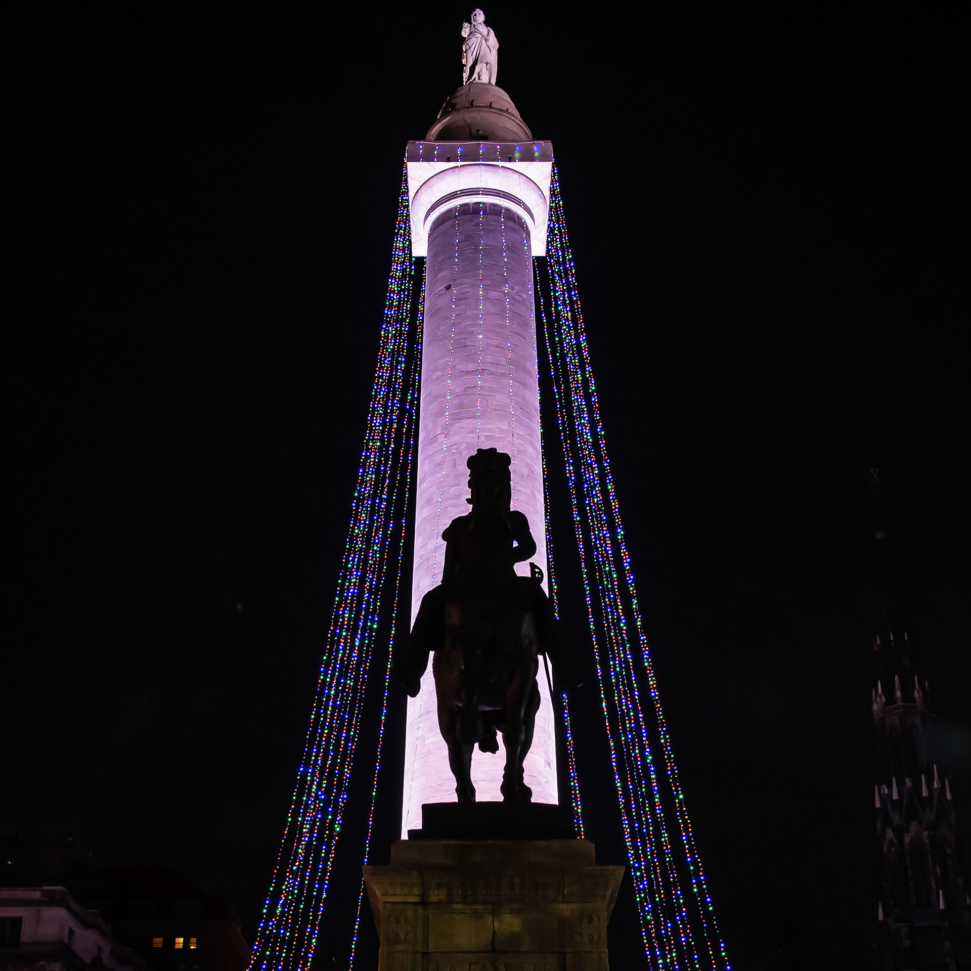 Lafayette and Washington