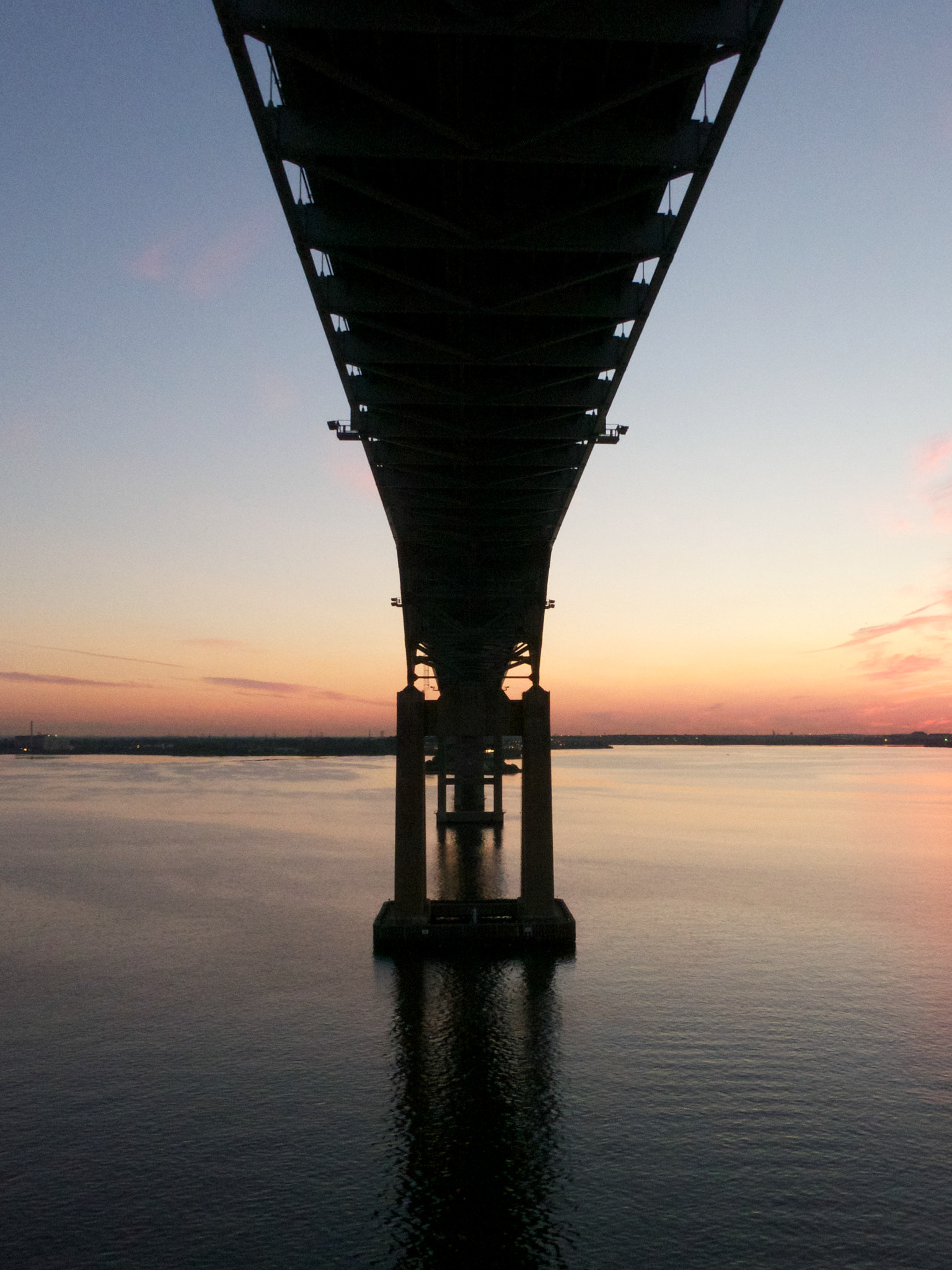 "Key Bridge at Dawn", Baltimore, 2013