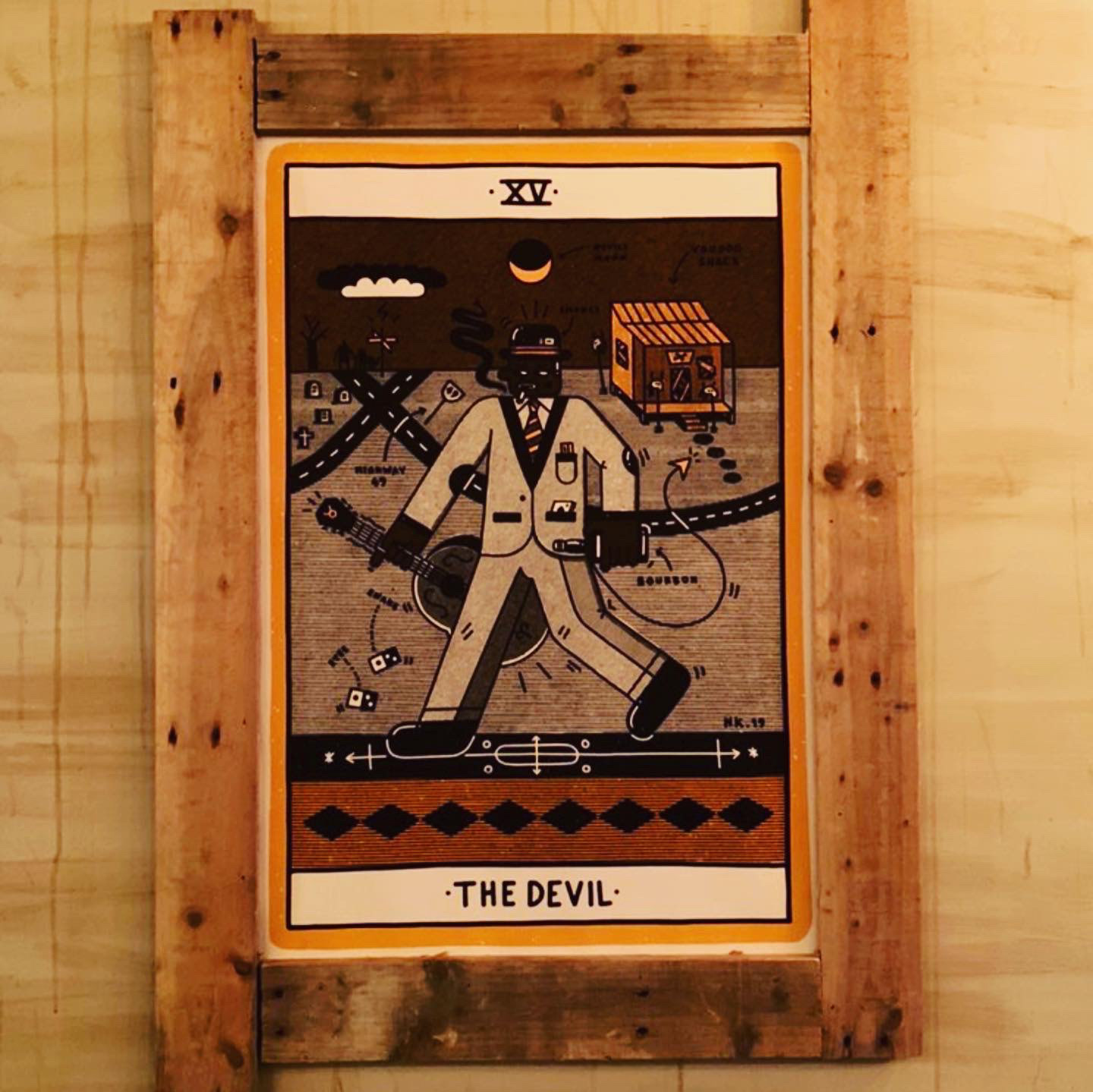 Bar artwork