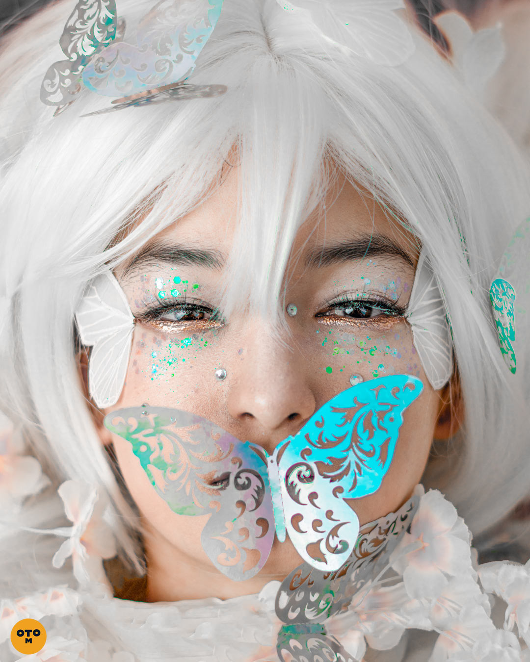OtroMinuto. ButterFly Bubbles #03, 2024. Digital Photography.