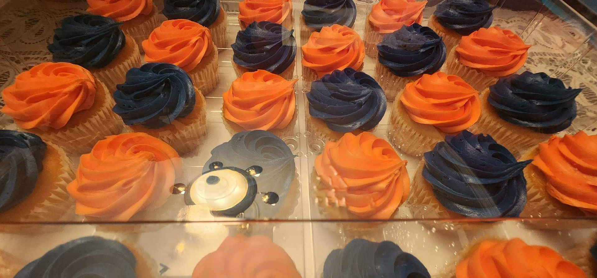 Branded cupcakes