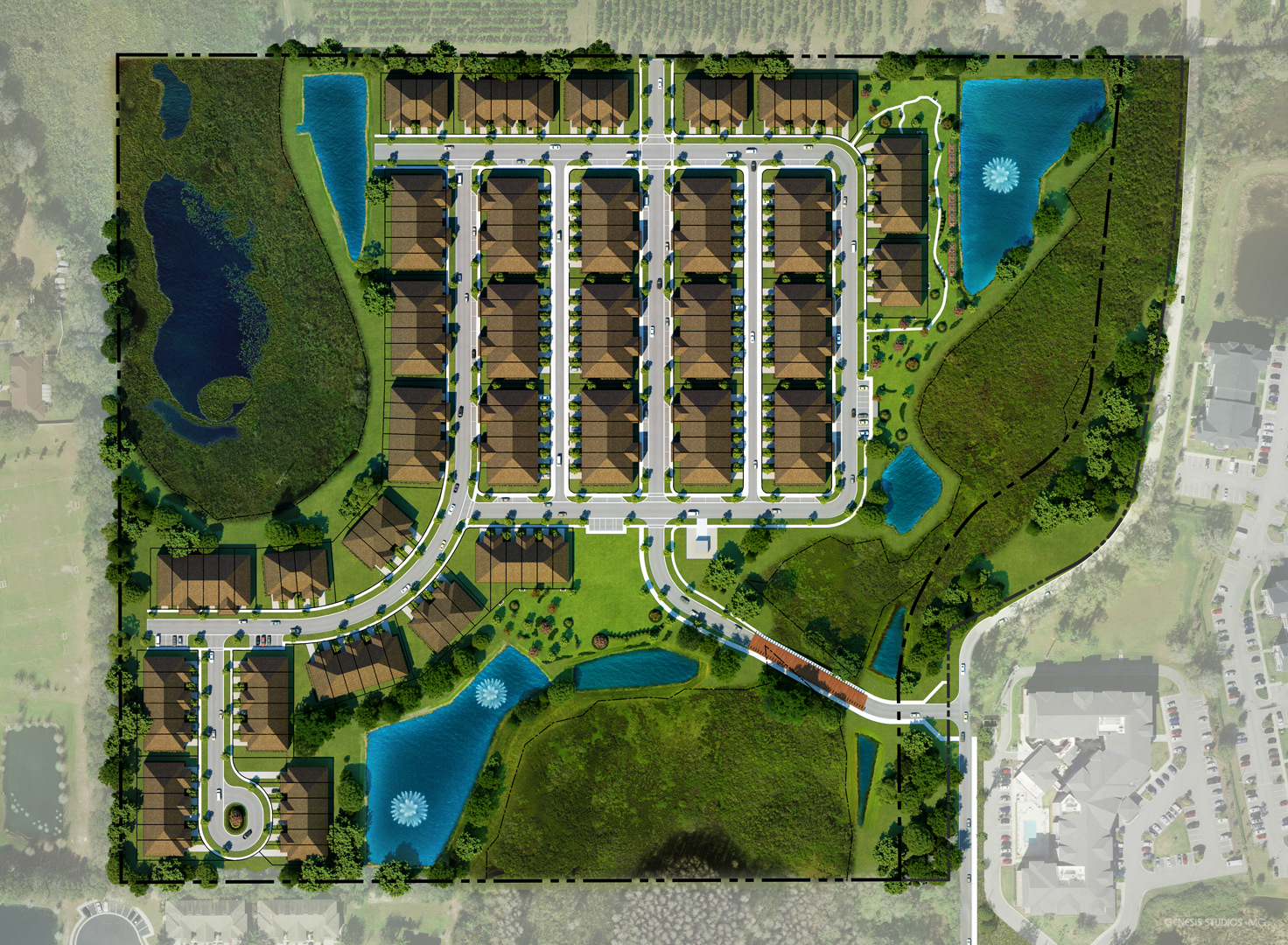 Tampa Civil Design - Enclave Site Plan