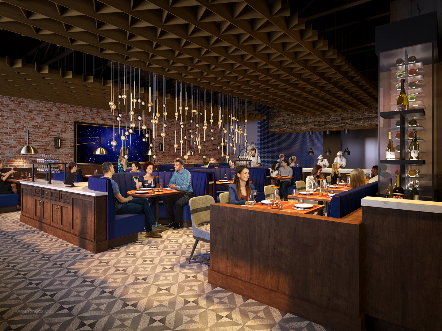 Johnson David Interiors - Blue Star