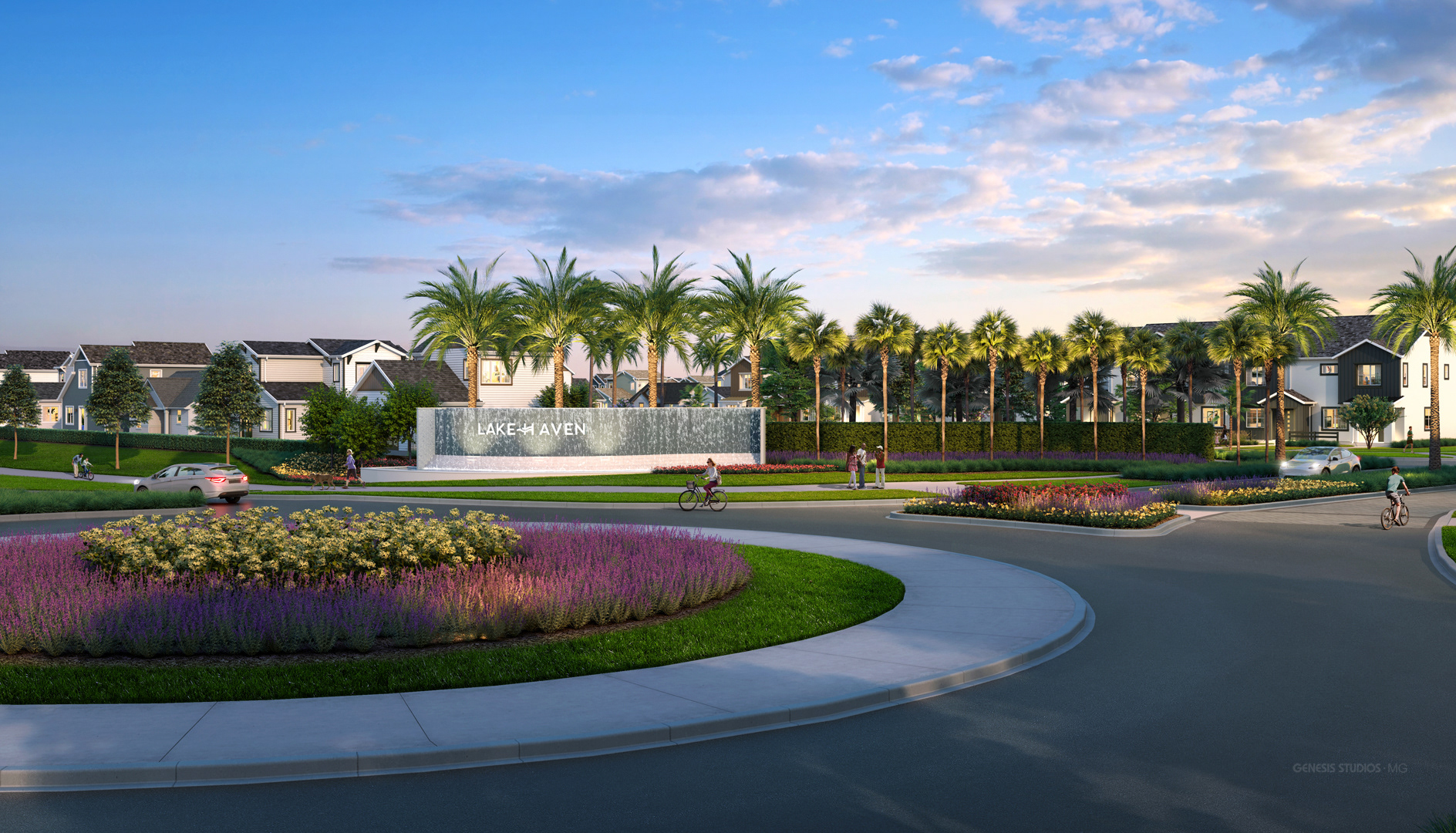 Prismatic - Lakehaven Neighborhood Entrance