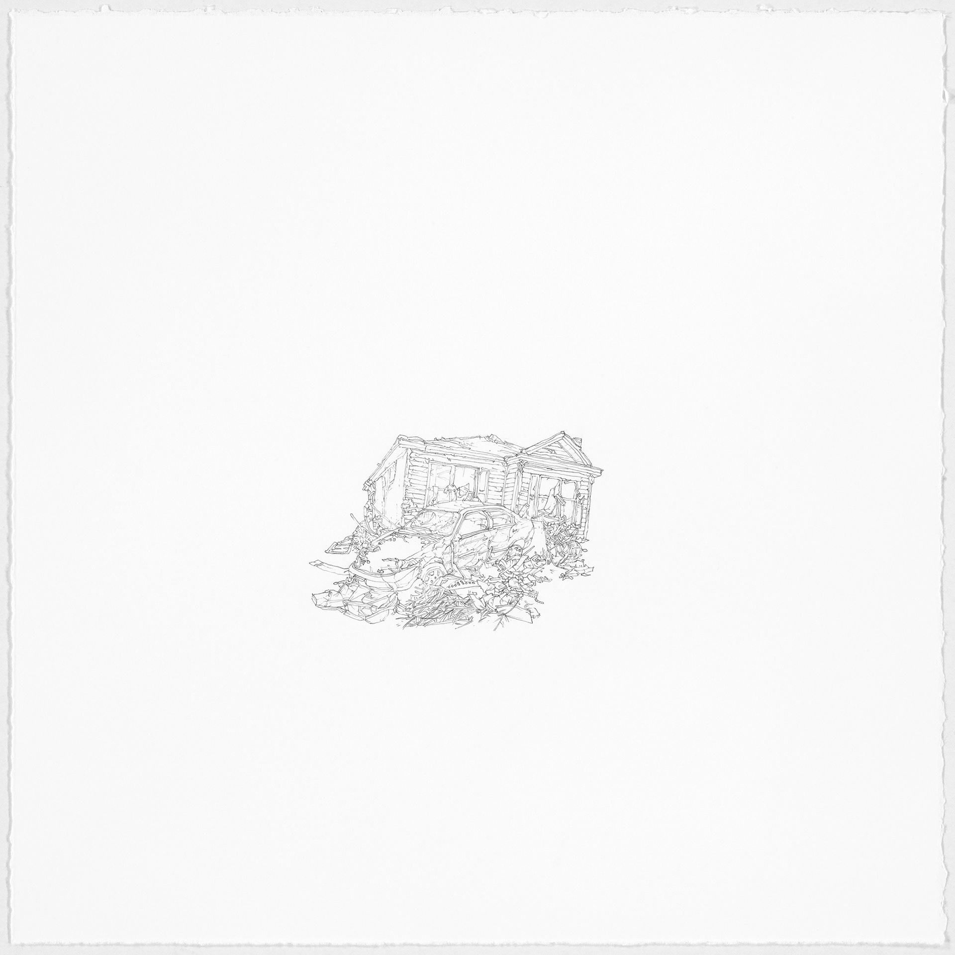 Every 1 is OK - 22"x22", pencil on paper, 2014