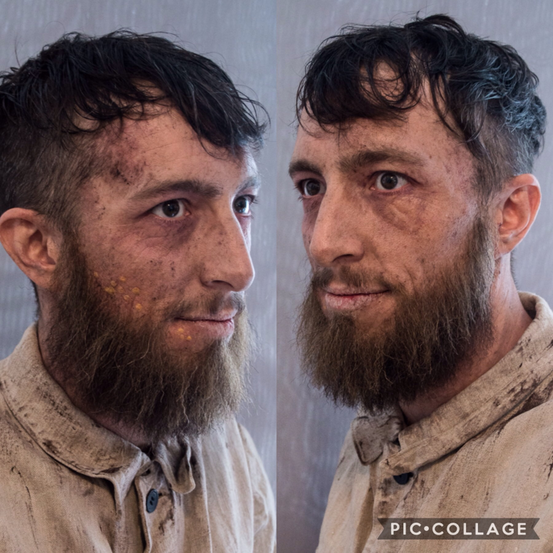 Hand-layed Beard - Personal Project