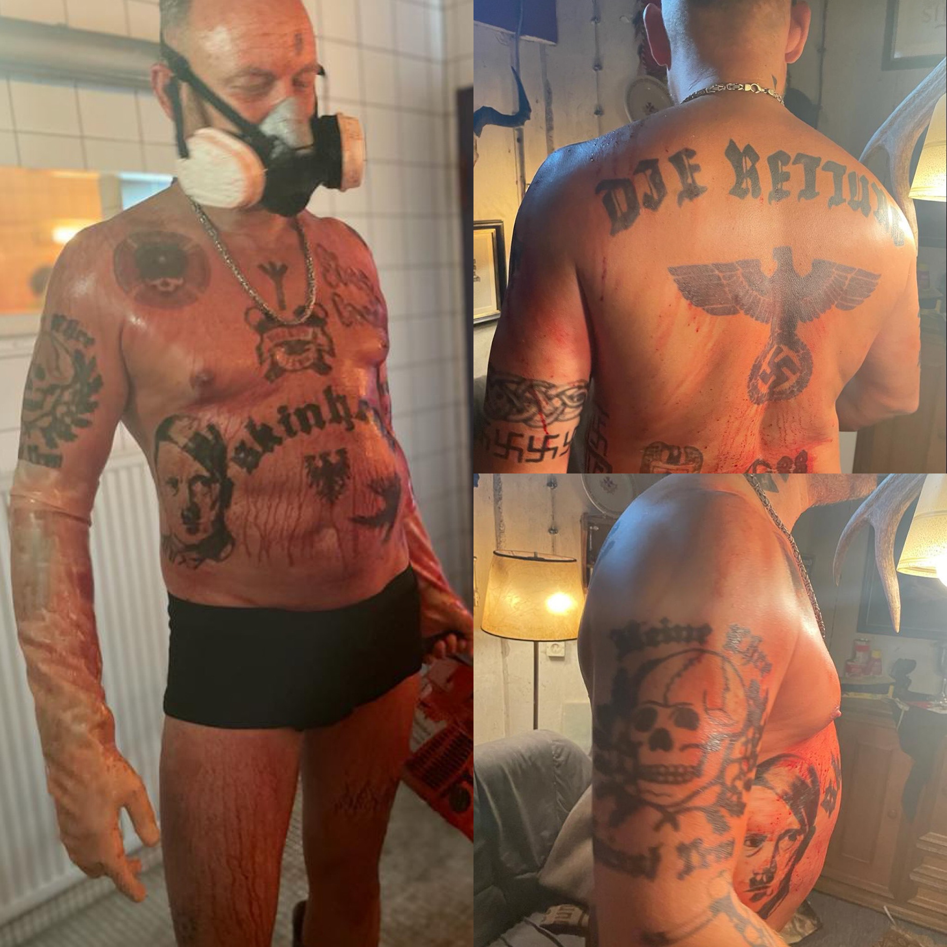 Erol Nowak as "Helge" in "Crooks" 2024