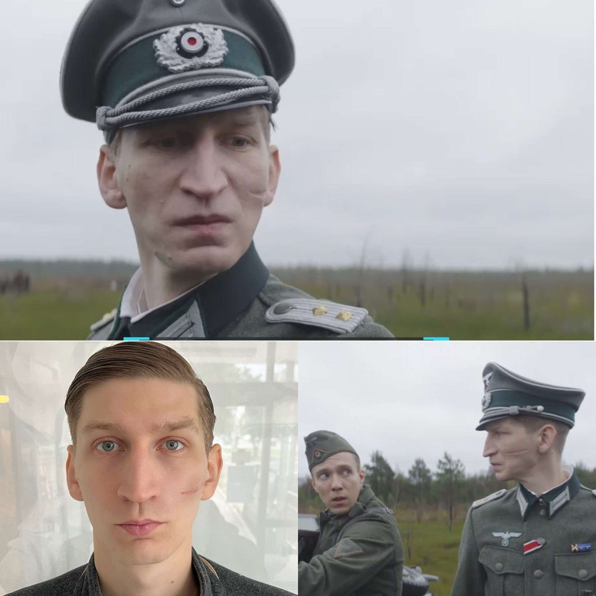 Lukas Walcher as "German Officer" in "Ei koskaan yskin" 2025