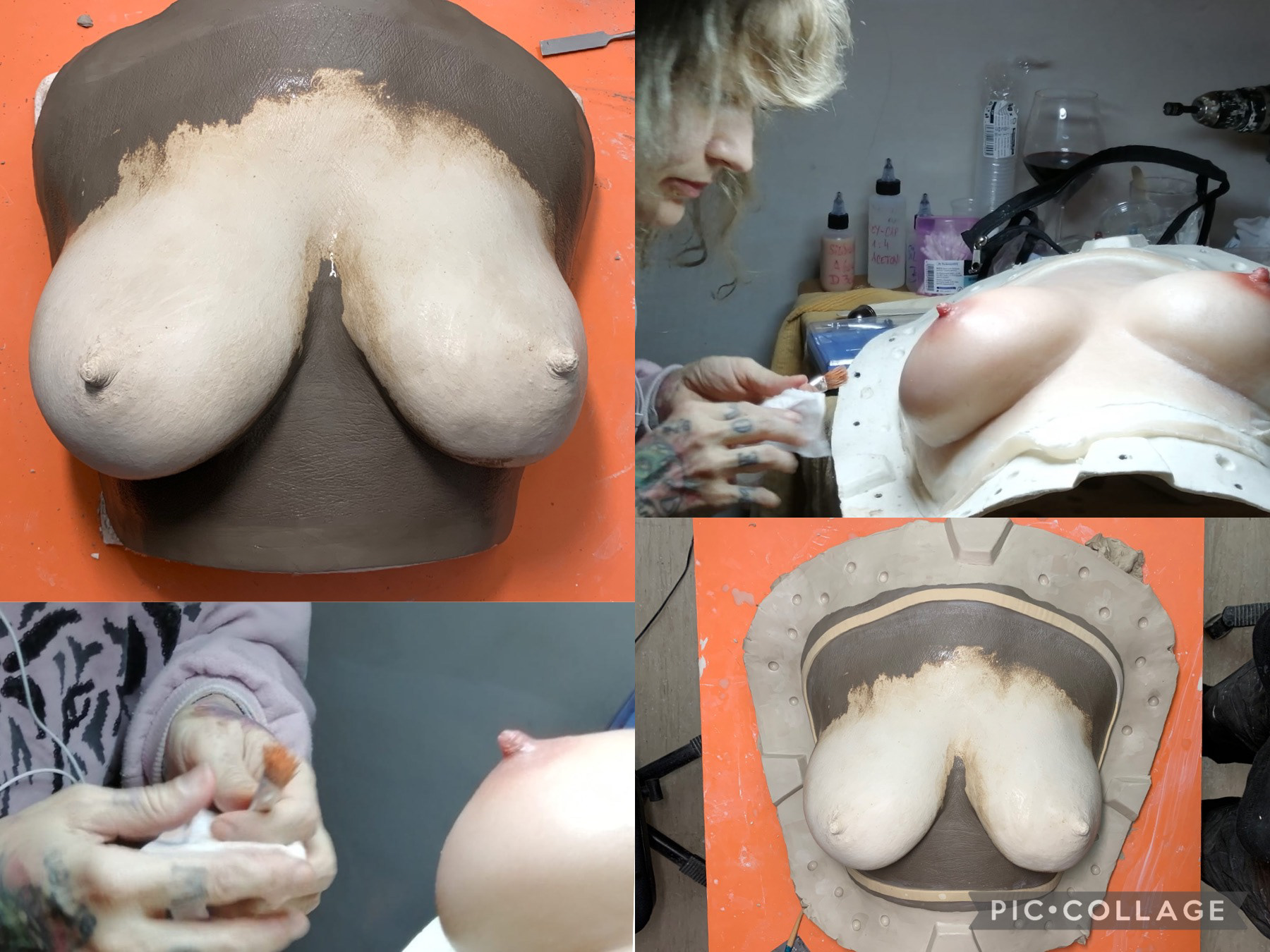 Breast Piece for a short film 2020