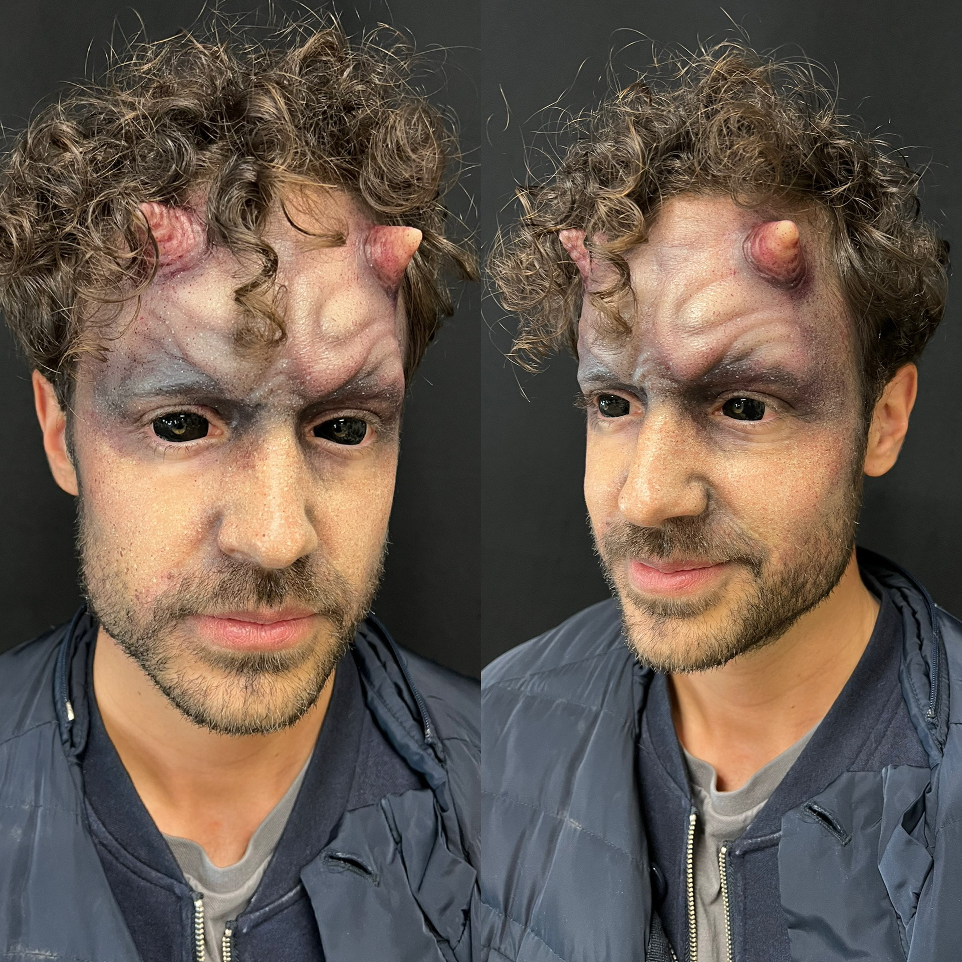 Demon Test Makeup for "Mandy und die Mächte des Bösen" 