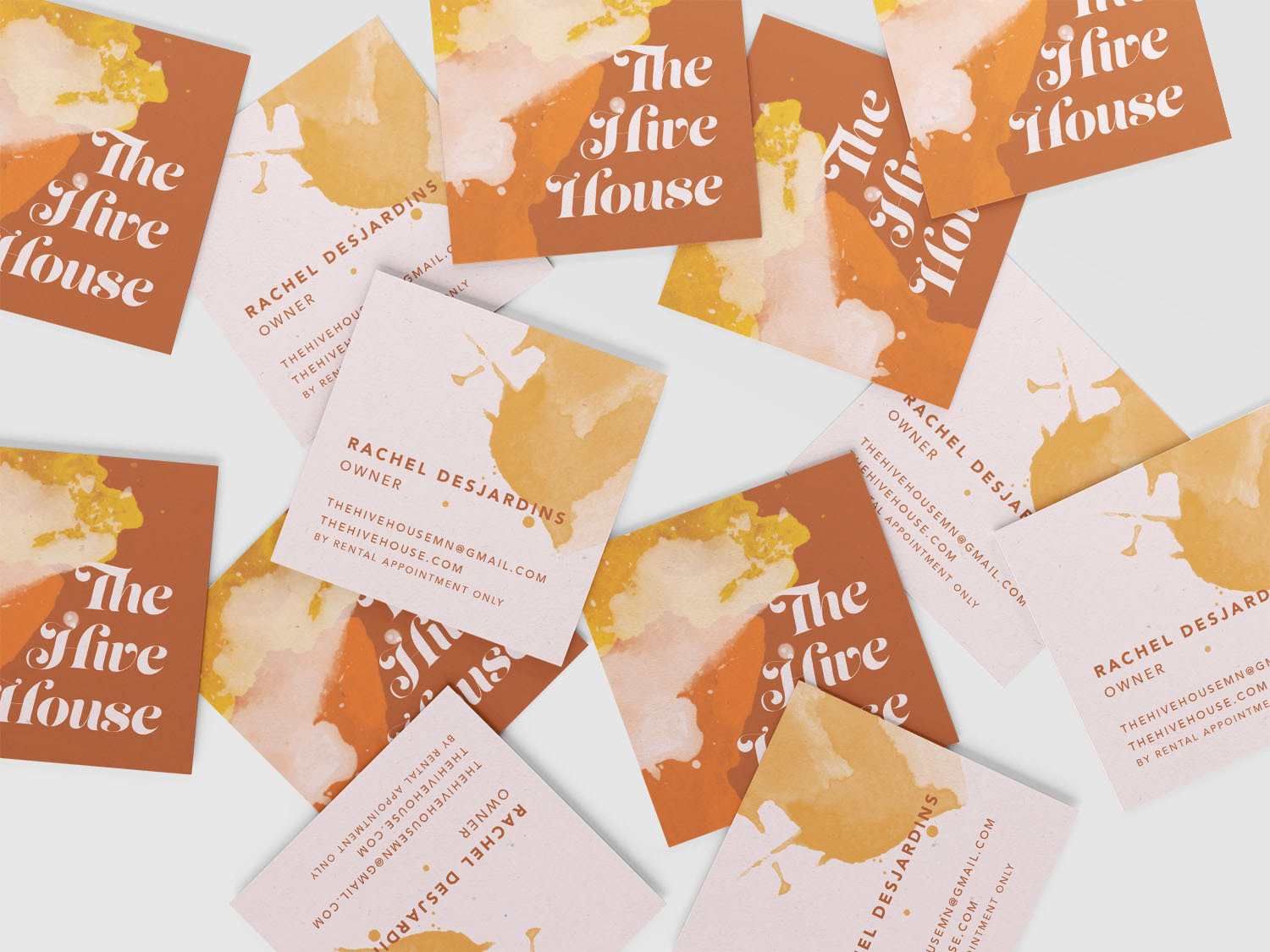 Deliverables: business cards