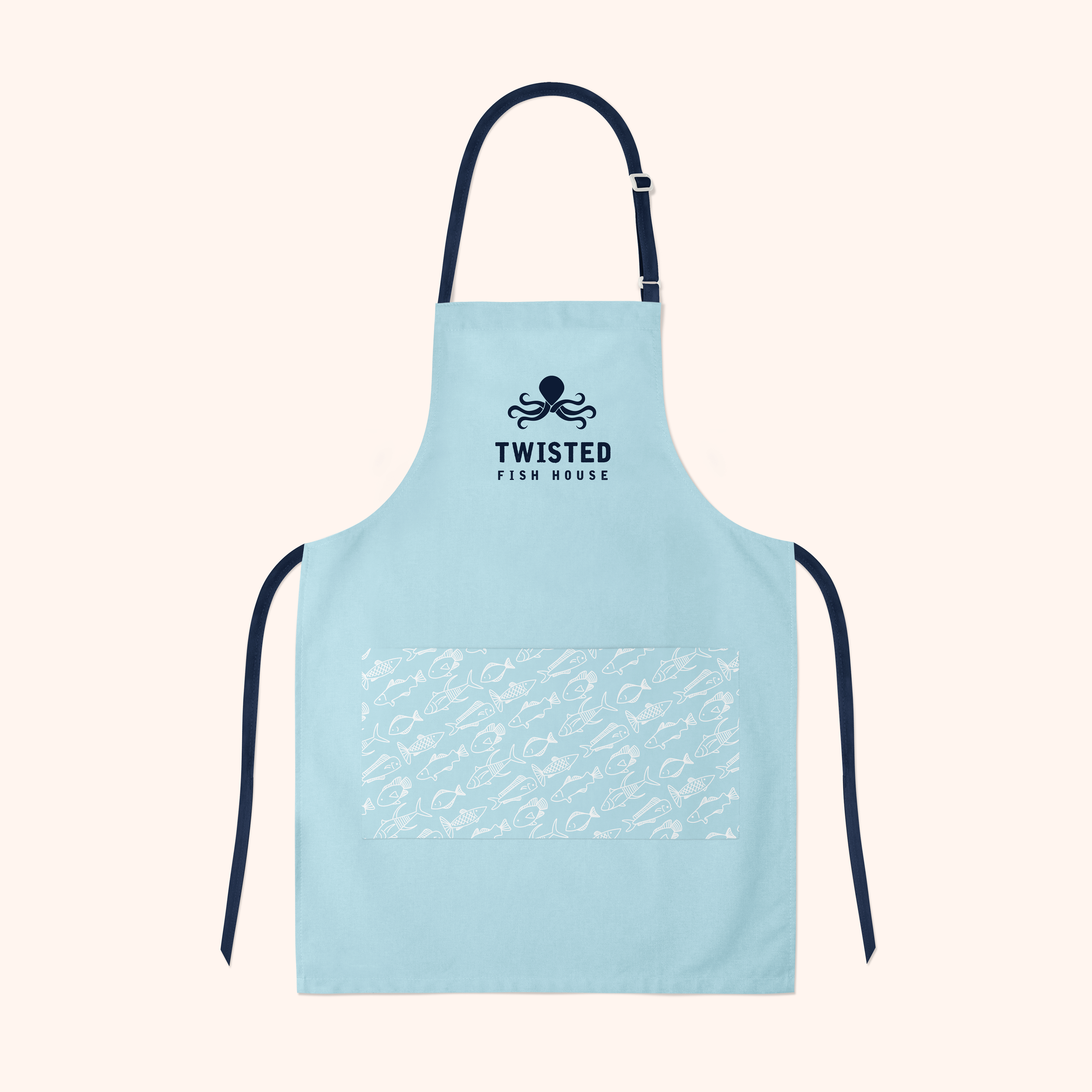 Twisted Fish House Apron Mockup